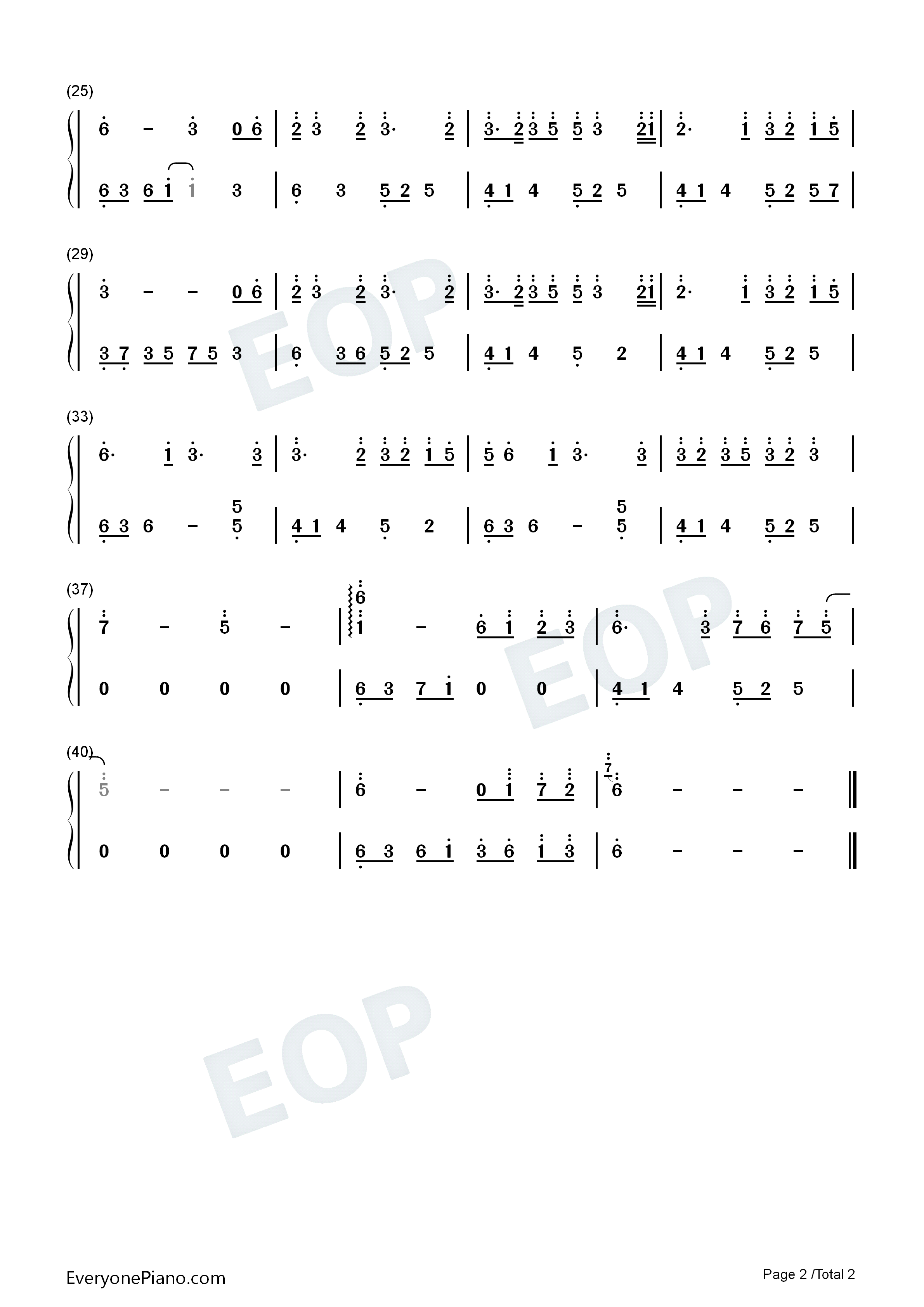 皓衣行钢琴简谱_麦振鸿演唱