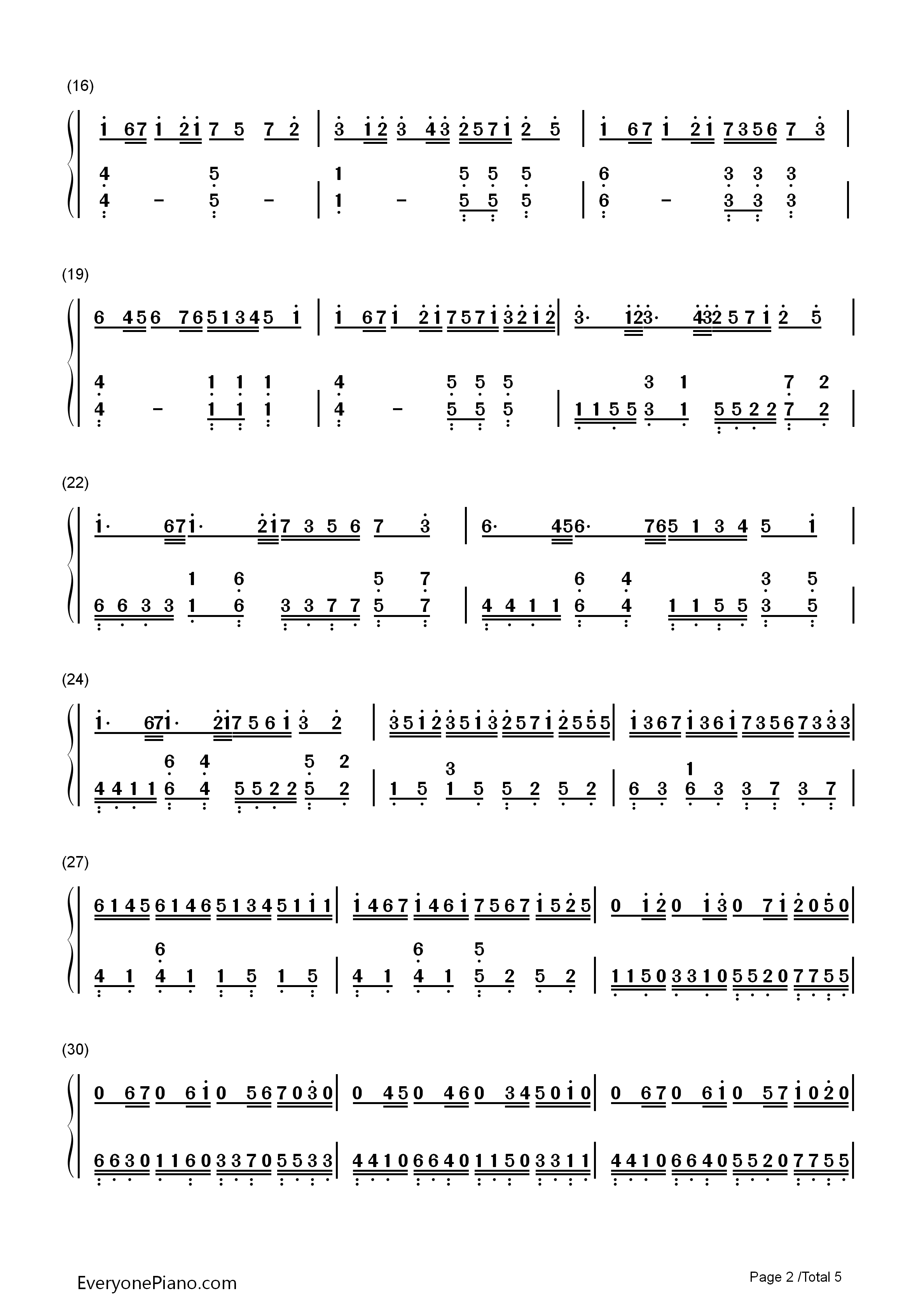 卡农圣诞夜钢琴简谱_卡农演唱