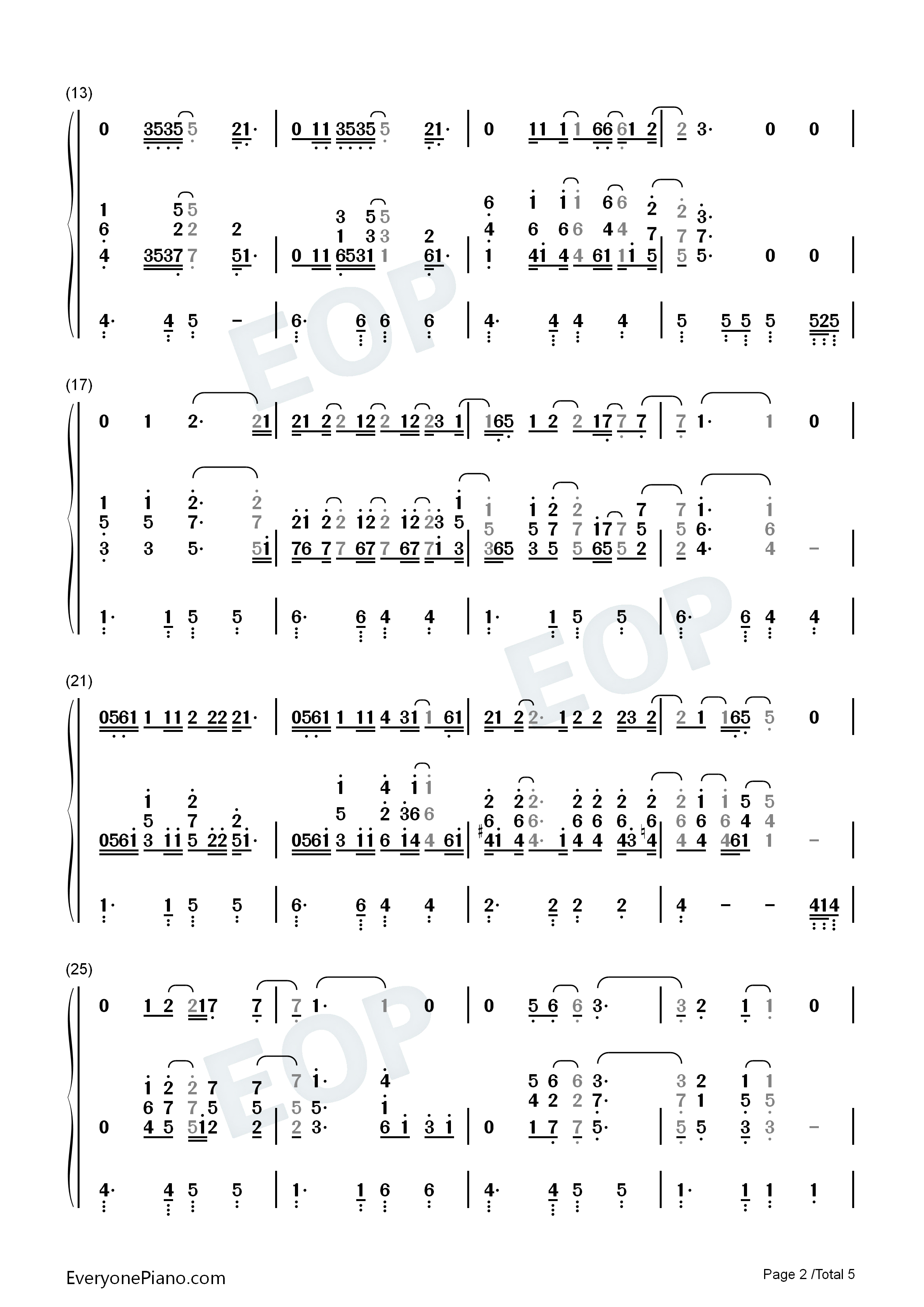 Bye_Bye_Baby钢琴简谱_Taylor_Swift演唱