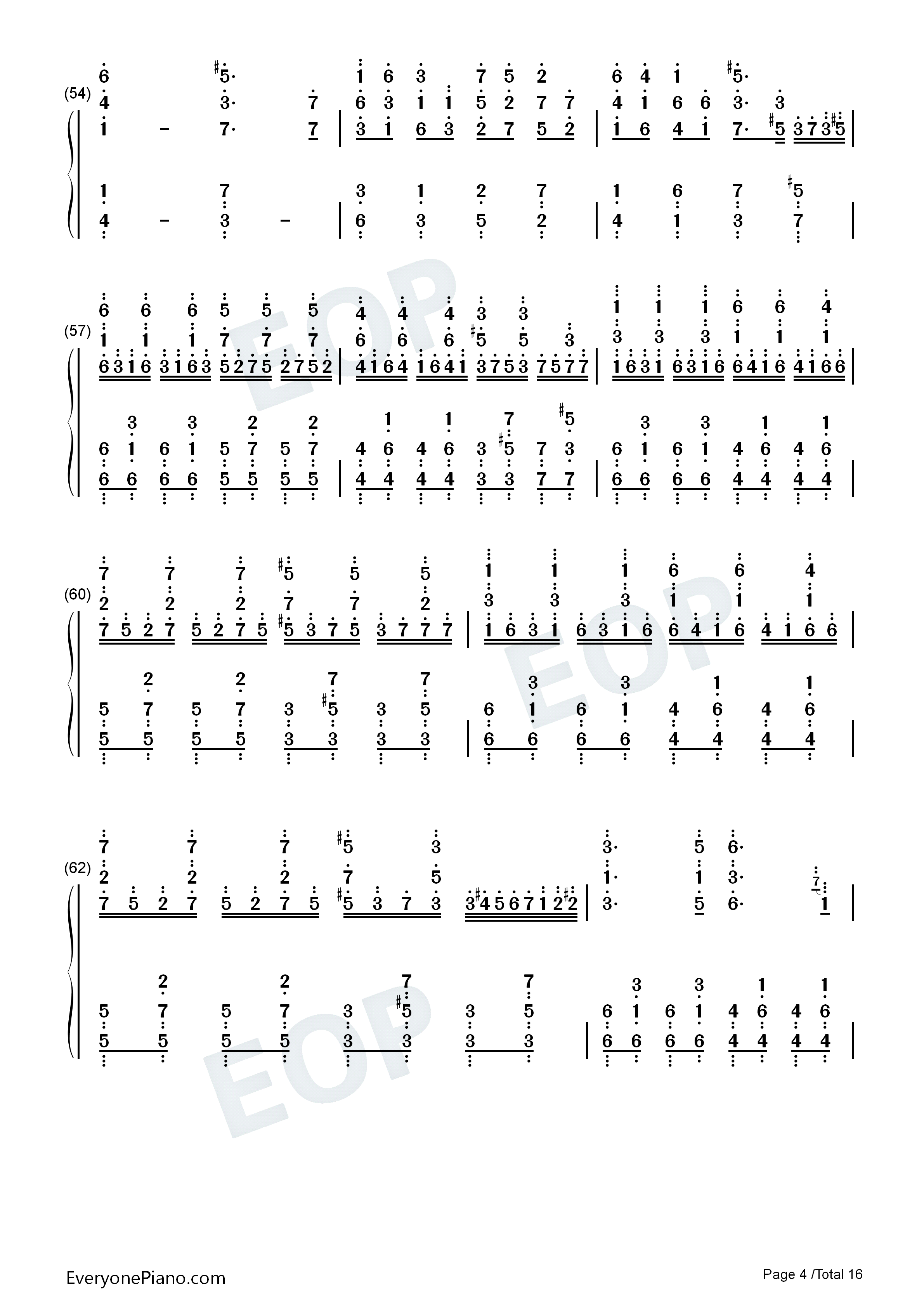 Touhou_Piano_Medley钢琴简谱_Touhou演唱