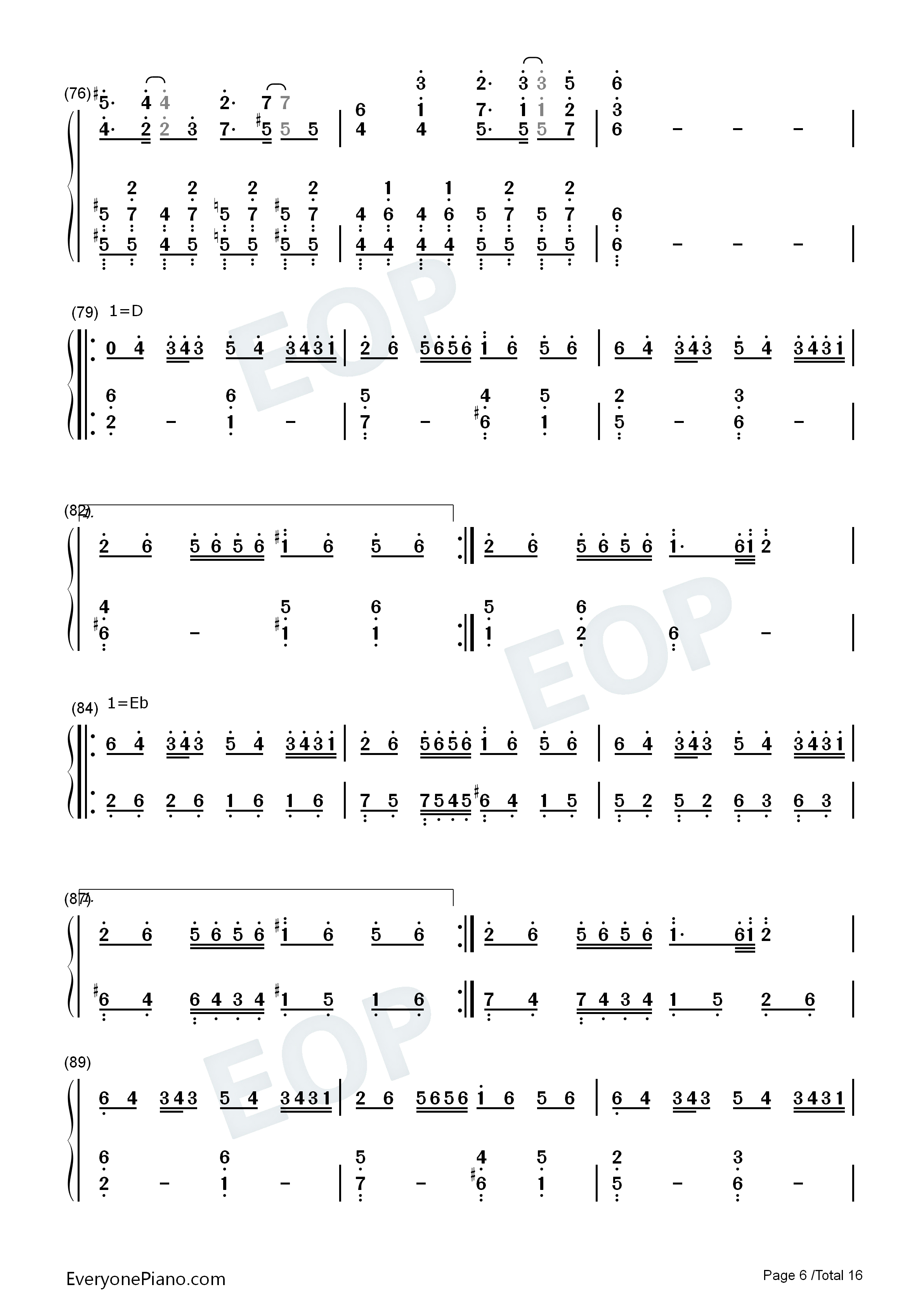 Touhou_Piano_Medley钢琴简谱_Touhou演唱