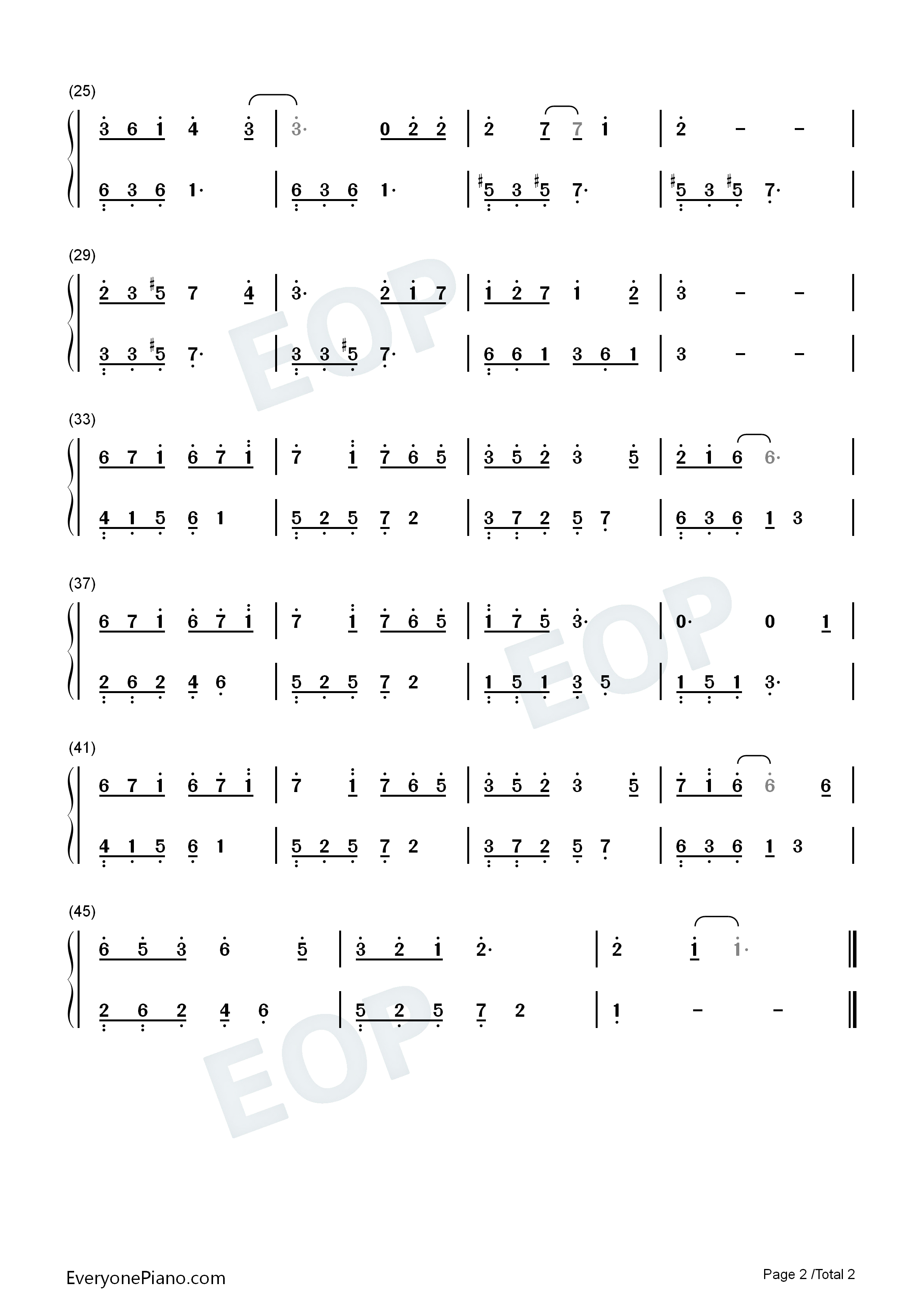 像鸟儿一样钢琴简谱_周深演唱