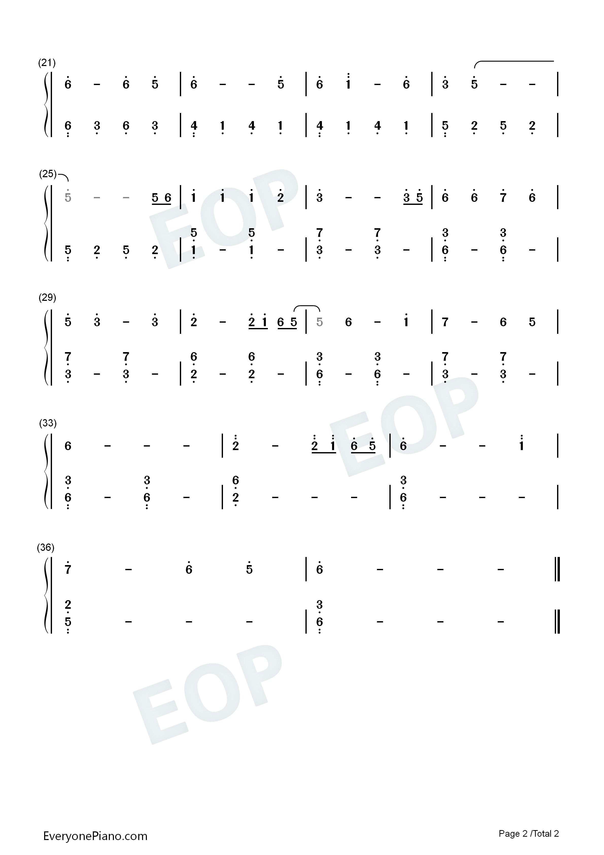 容易受伤的女人钢琴简谱_王菲演唱