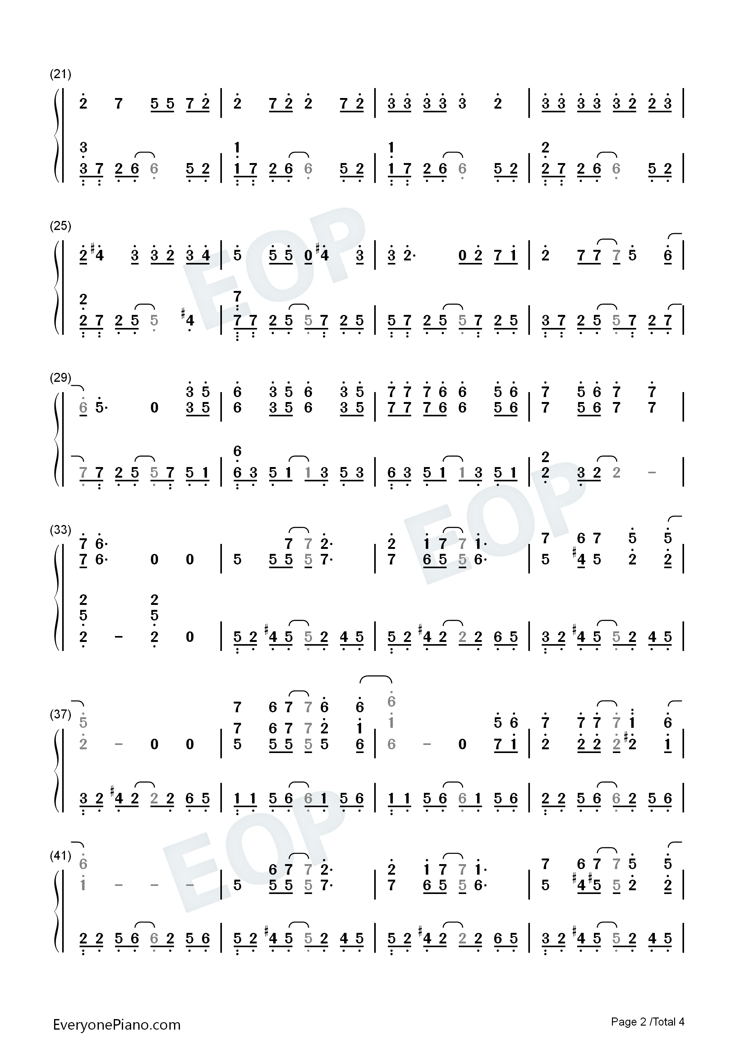 暗号钢琴简谱_周杰伦演唱