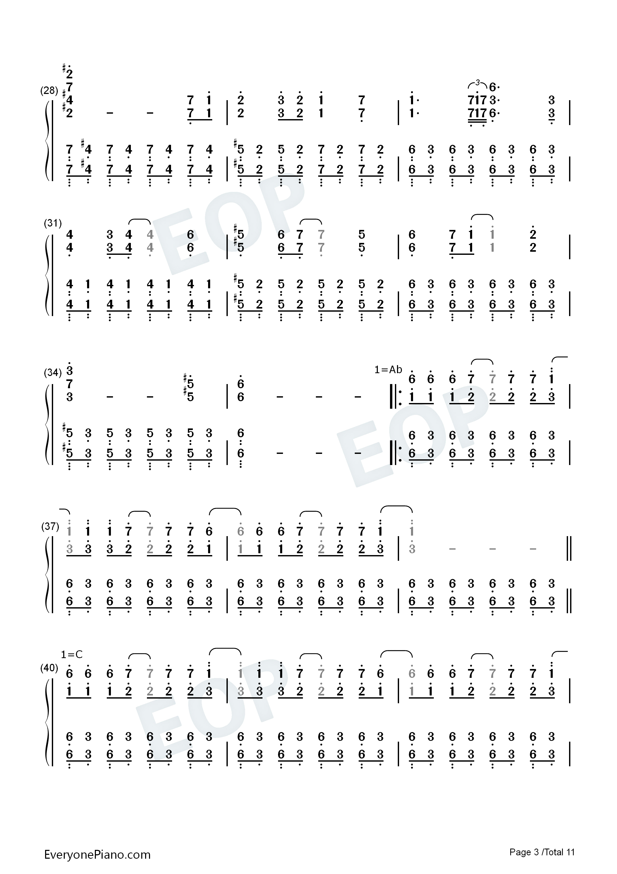 Touhou_Piano_Medley_Part_2钢琴简谱_Touhou演唱