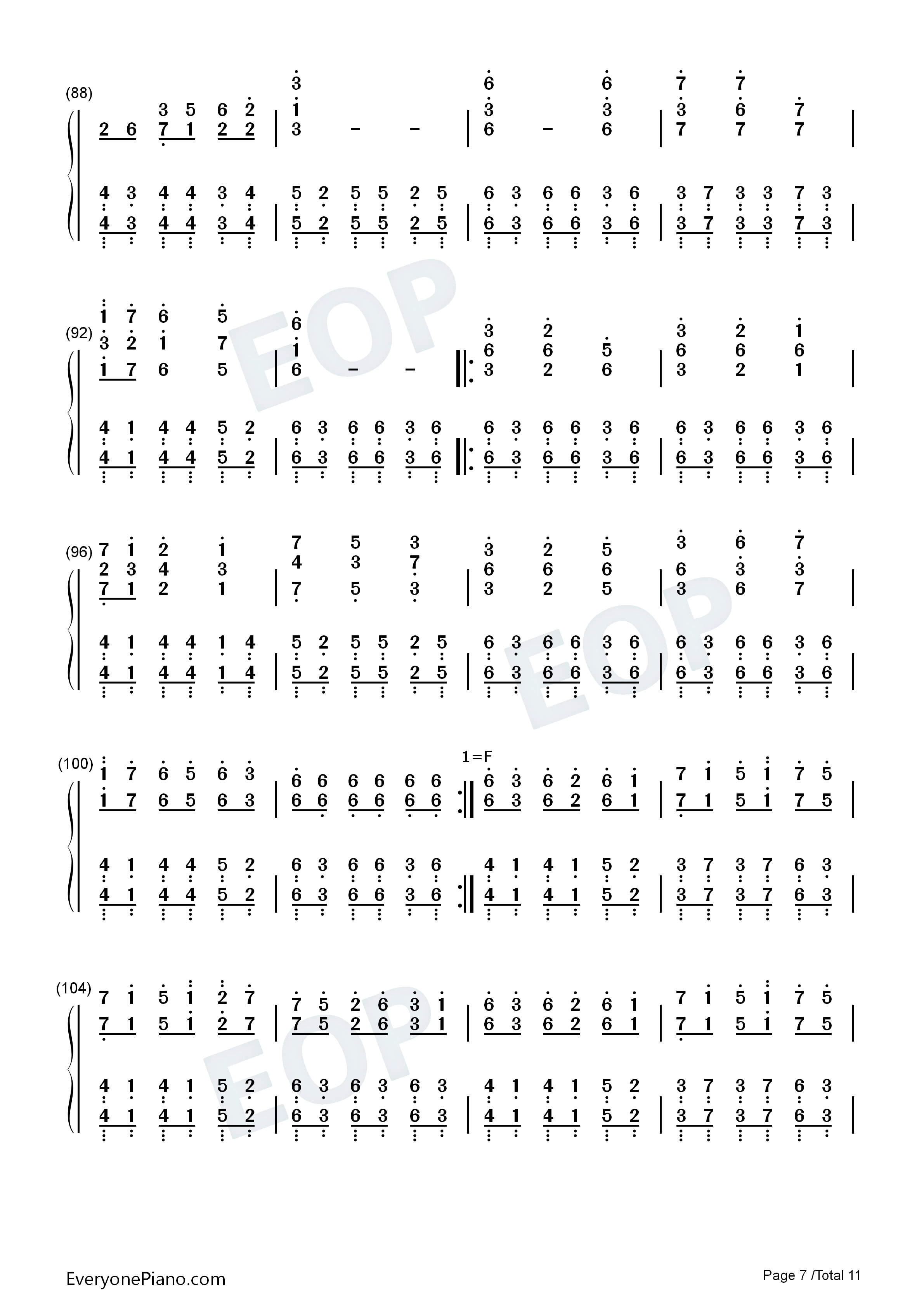 Touhou_Piano_Medley_Part_2钢琴简谱_Touhou演唱