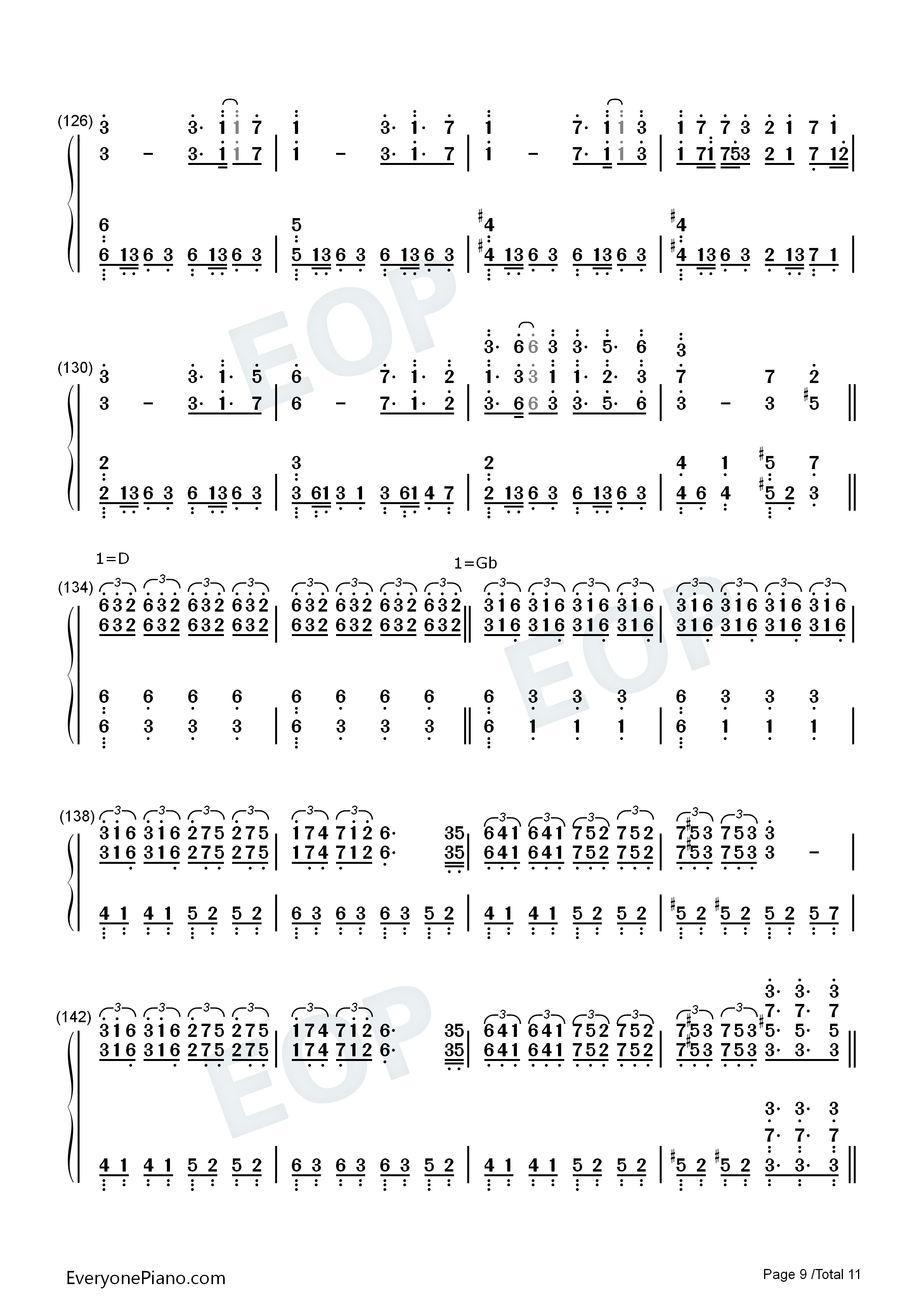 Touhou_Piano_Medley_Part_2钢琴简谱_Touhou演唱