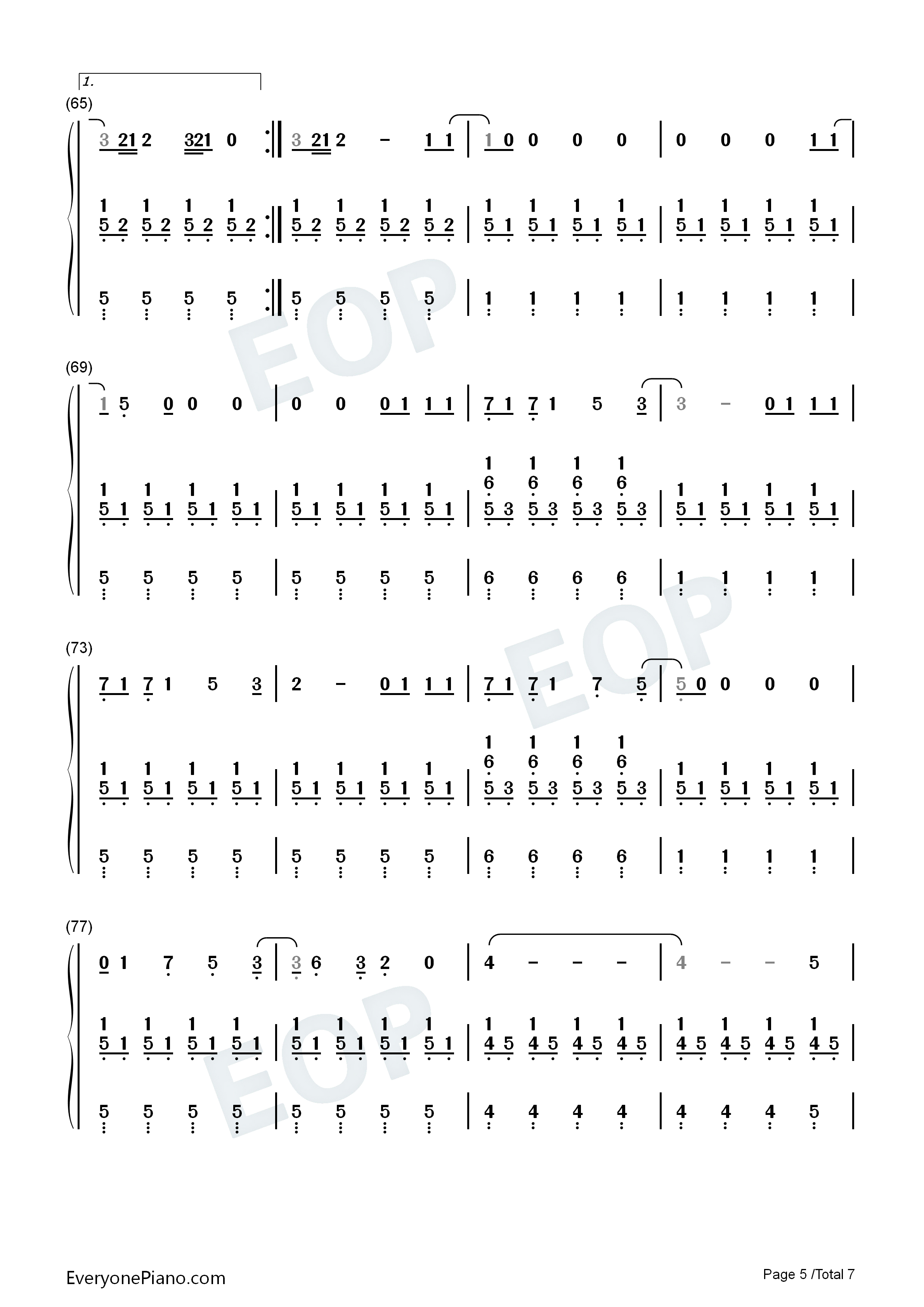 Wake_Up钢琴简谱_Madison_Reyes演唱