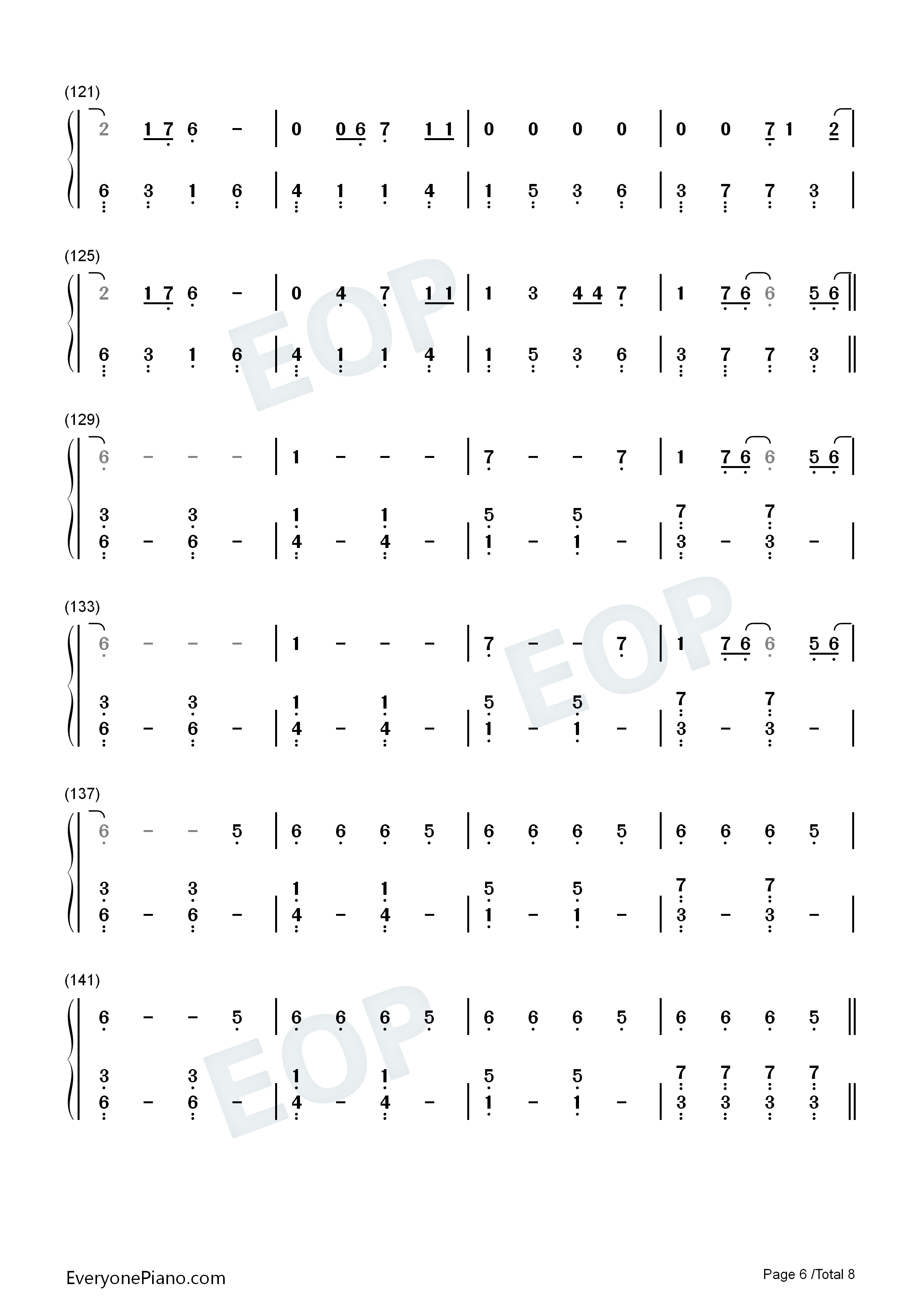 Protect_the_Land钢琴简谱_System_of_a_Down演唱
