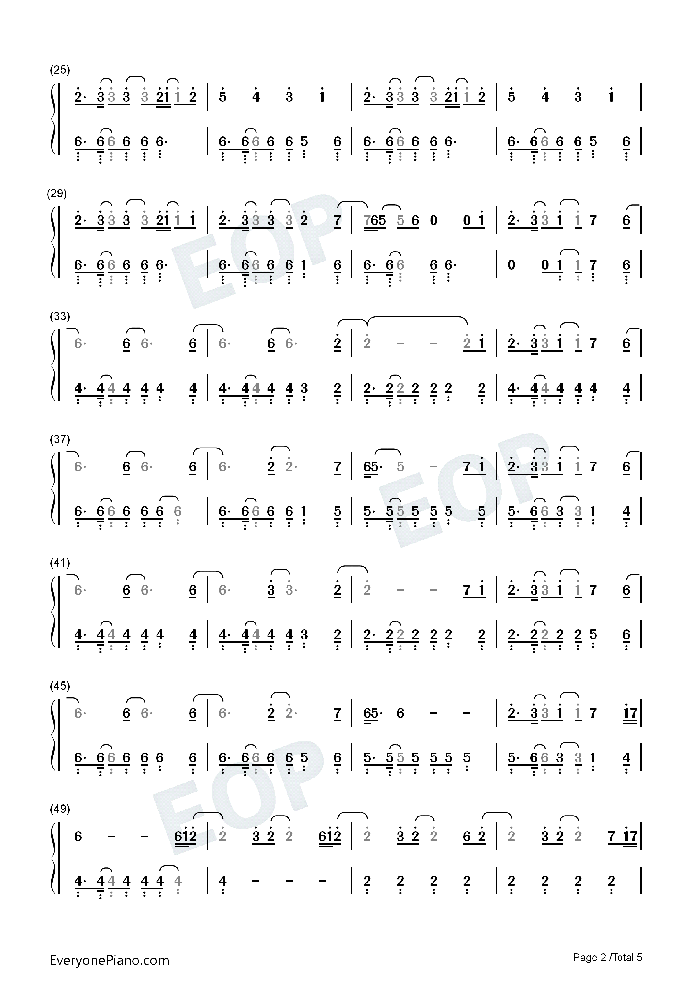 Moth_to_a_Flame钢琴简谱_Swedish_House_Mafia_The_Weeknd演唱