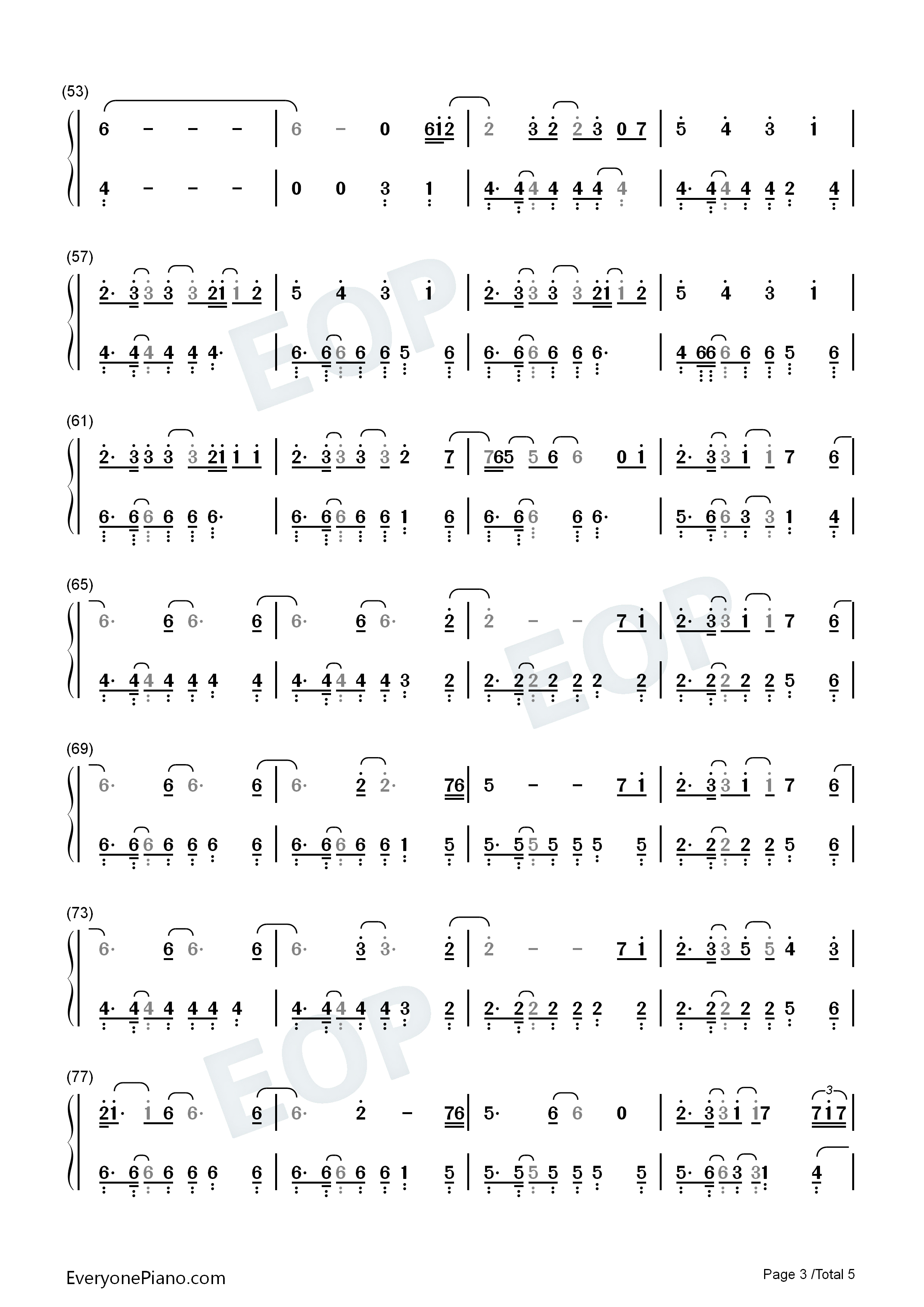 Moth_to_a_Flame钢琴简谱_Swedish_House_Mafia_The_Weeknd演唱