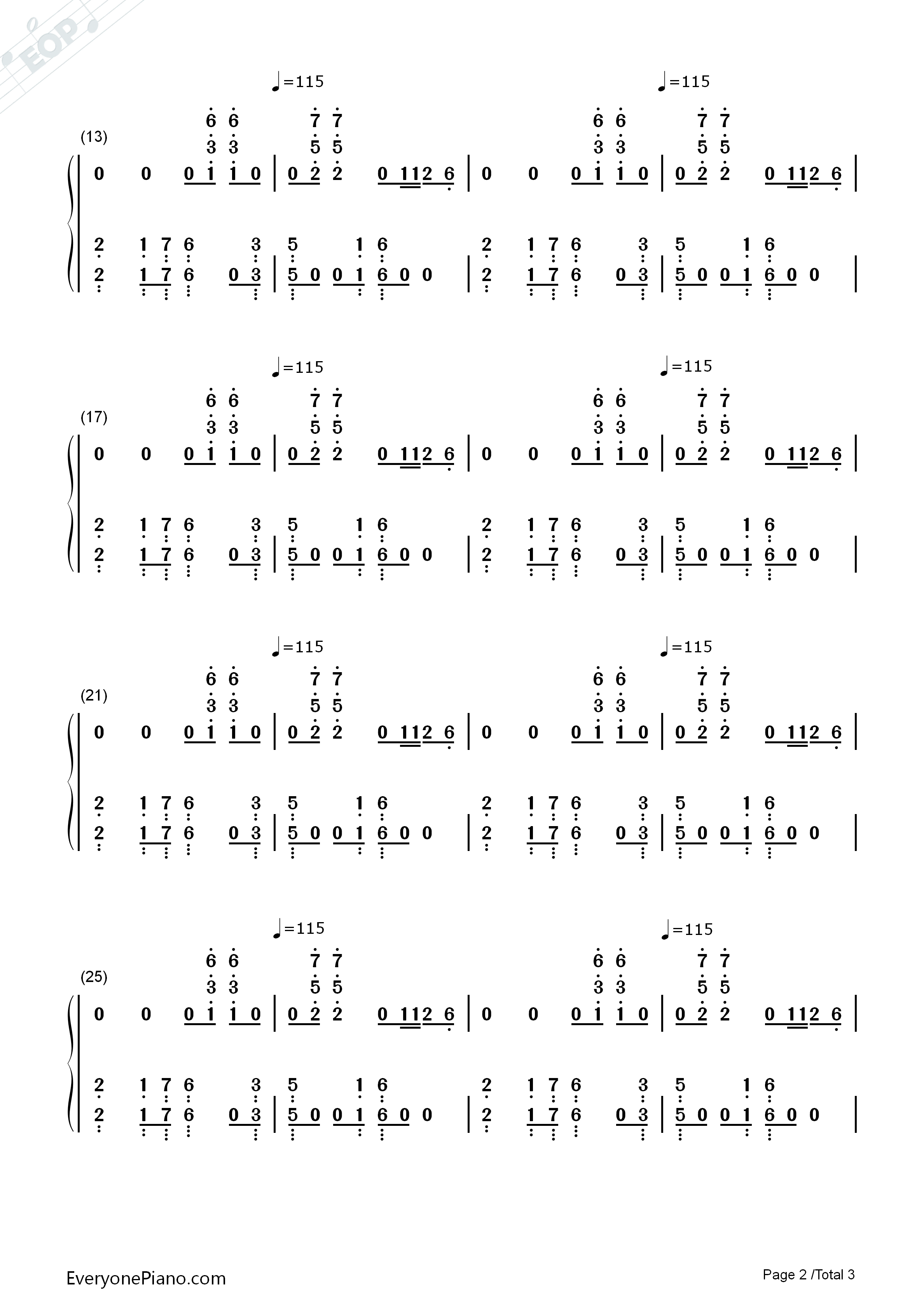 Can't_Touch_This（U_Can't_Touch_This）钢琴简谱_MC_Hammer演唱