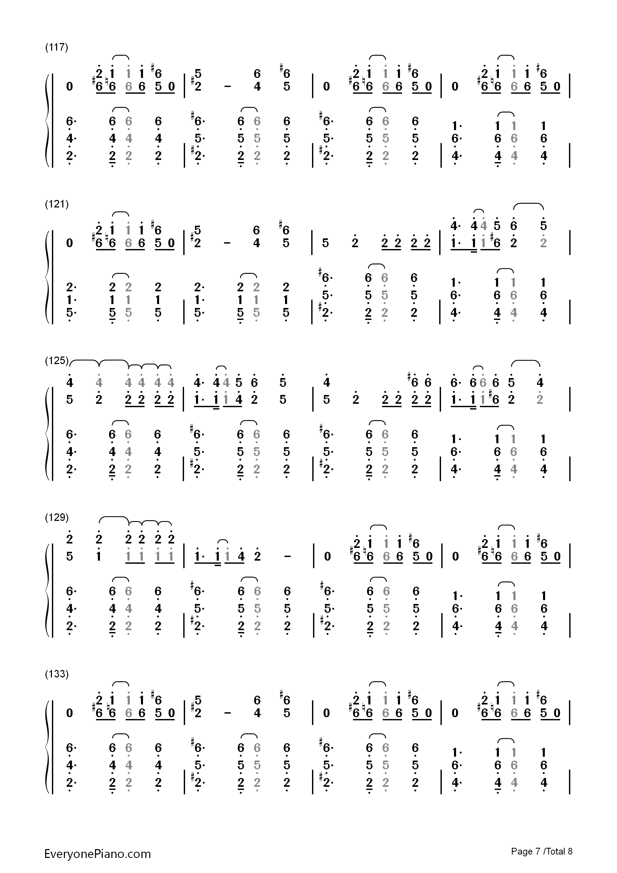 I'm_Into_You钢琴简谱_Jennifer_Lopez演唱