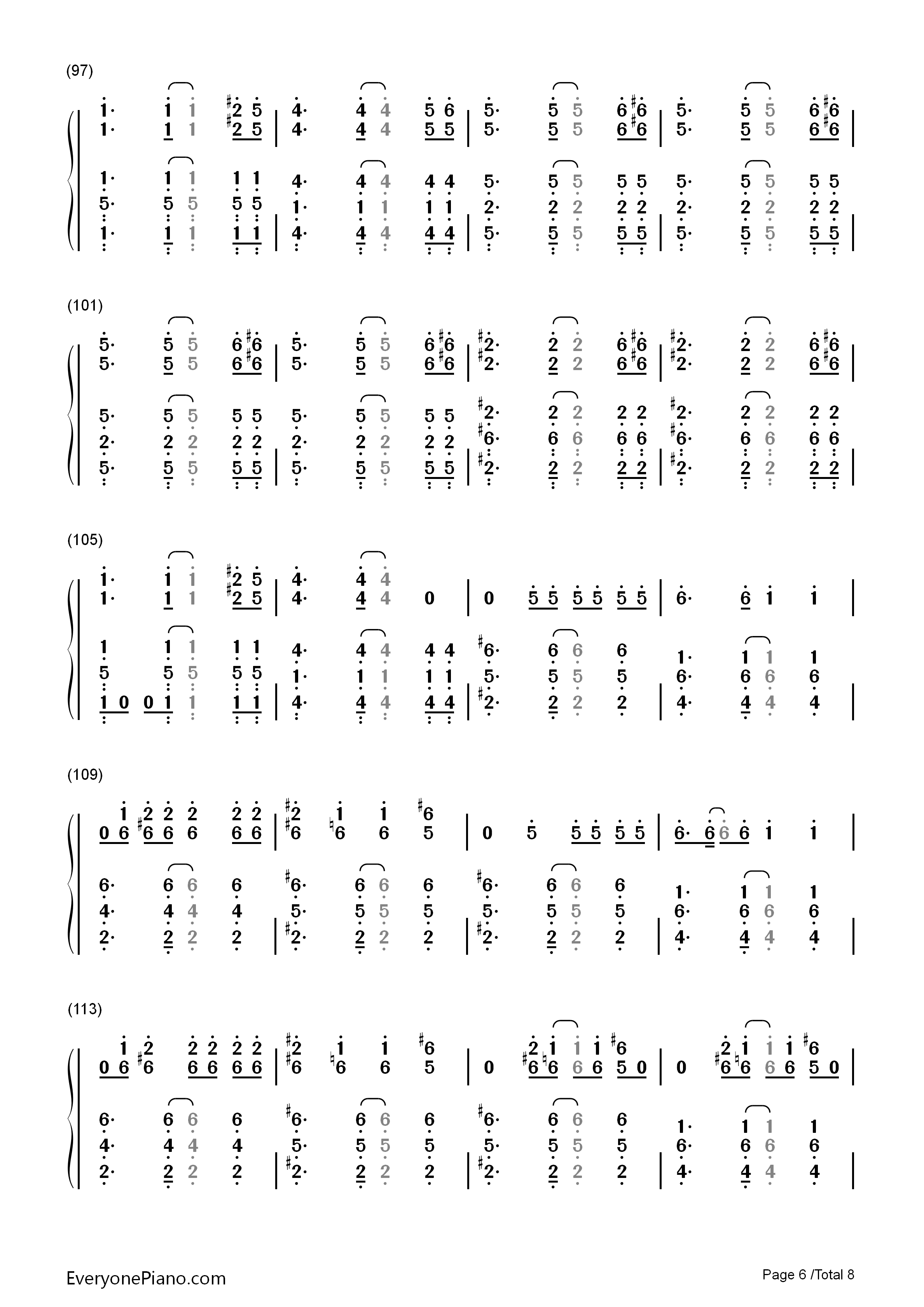 I'm_Into_You钢琴简谱_Jennifer_Lopez演唱