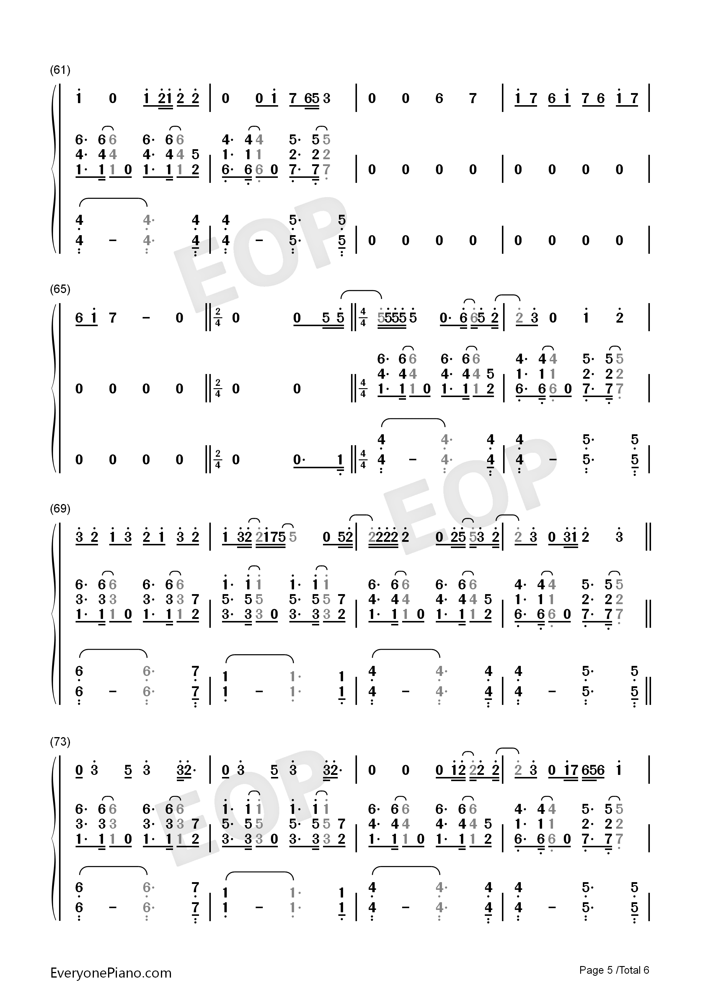 Breathin钢琴简谱_Ariana_Grande演唱