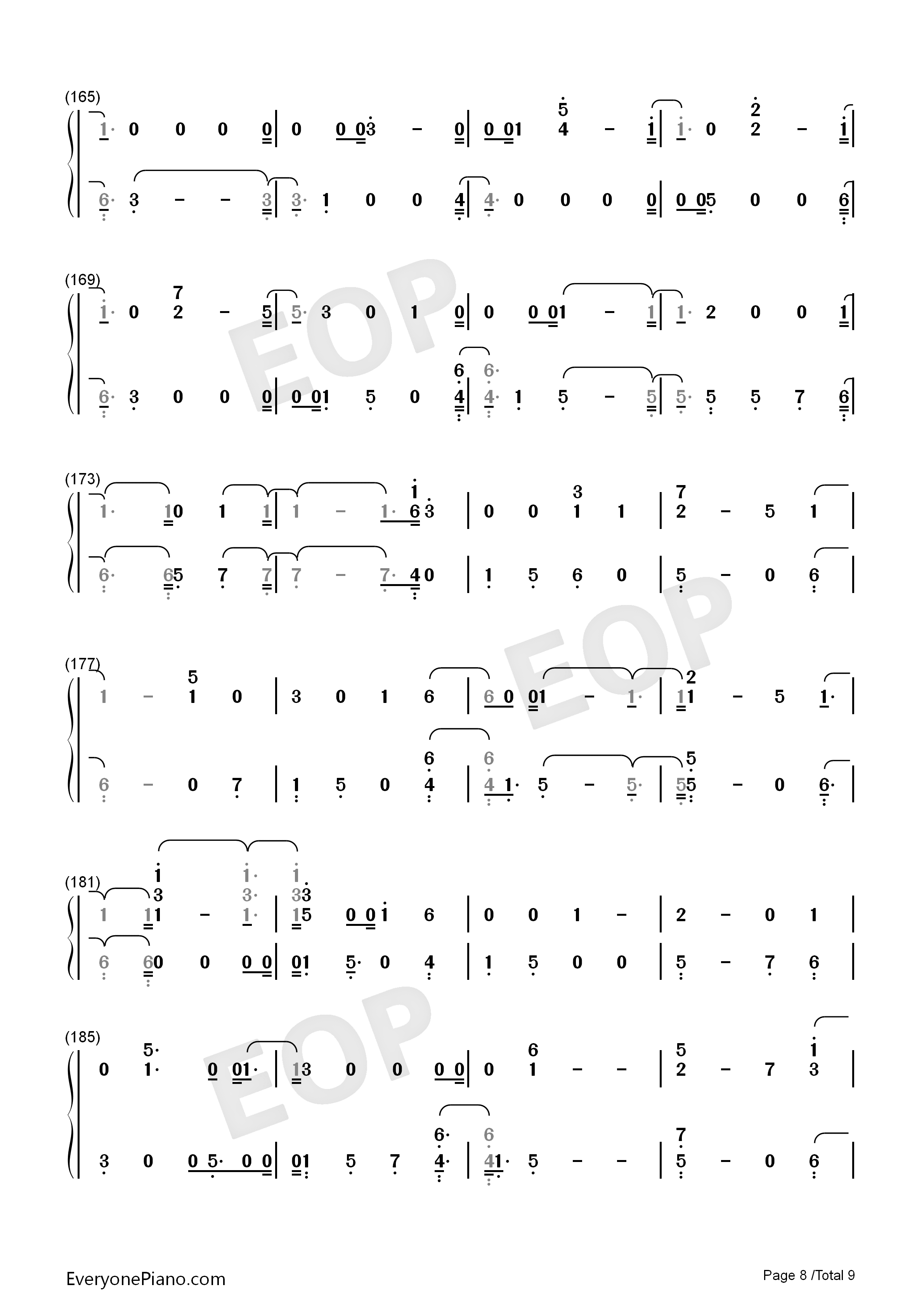 No_Brainer钢琴简谱_DJ_Khaled_Justin_Bieber演唱