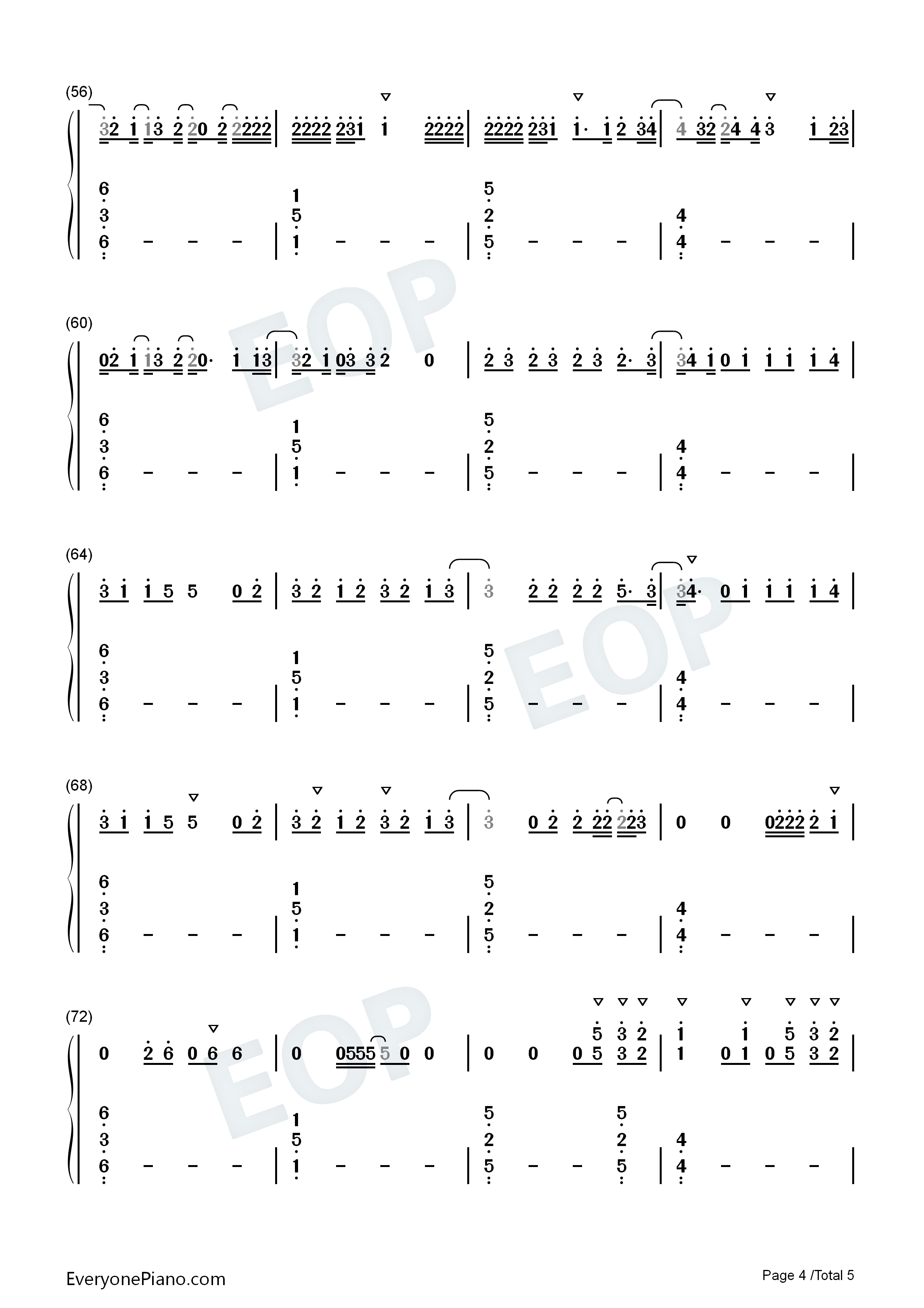 Tusa钢琴简谱_Karol_G_Nicki_Minaj演唱