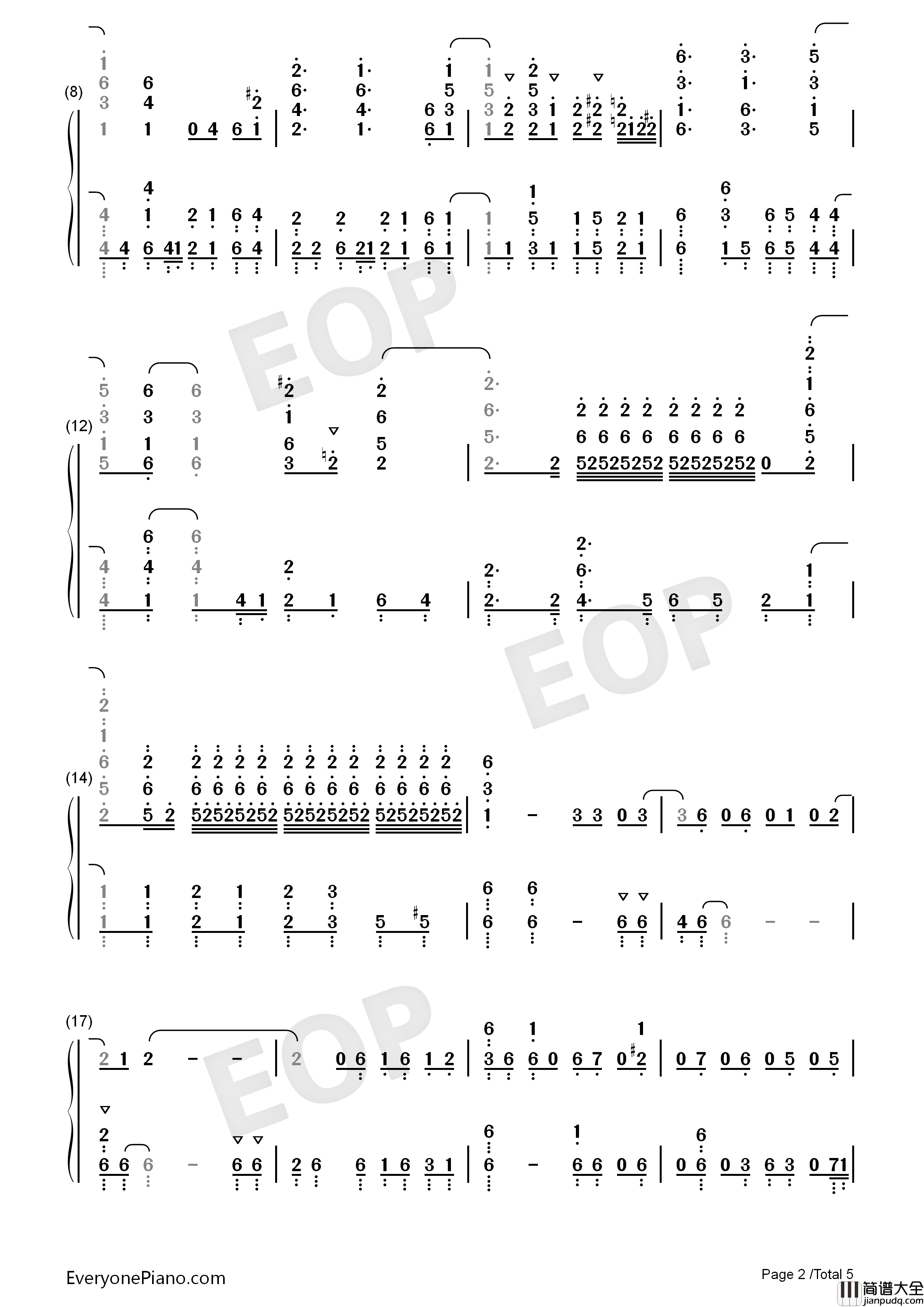 The_Other_Side_Of_The_Wall钢琴简谱_Void_Chords__MARU演唱