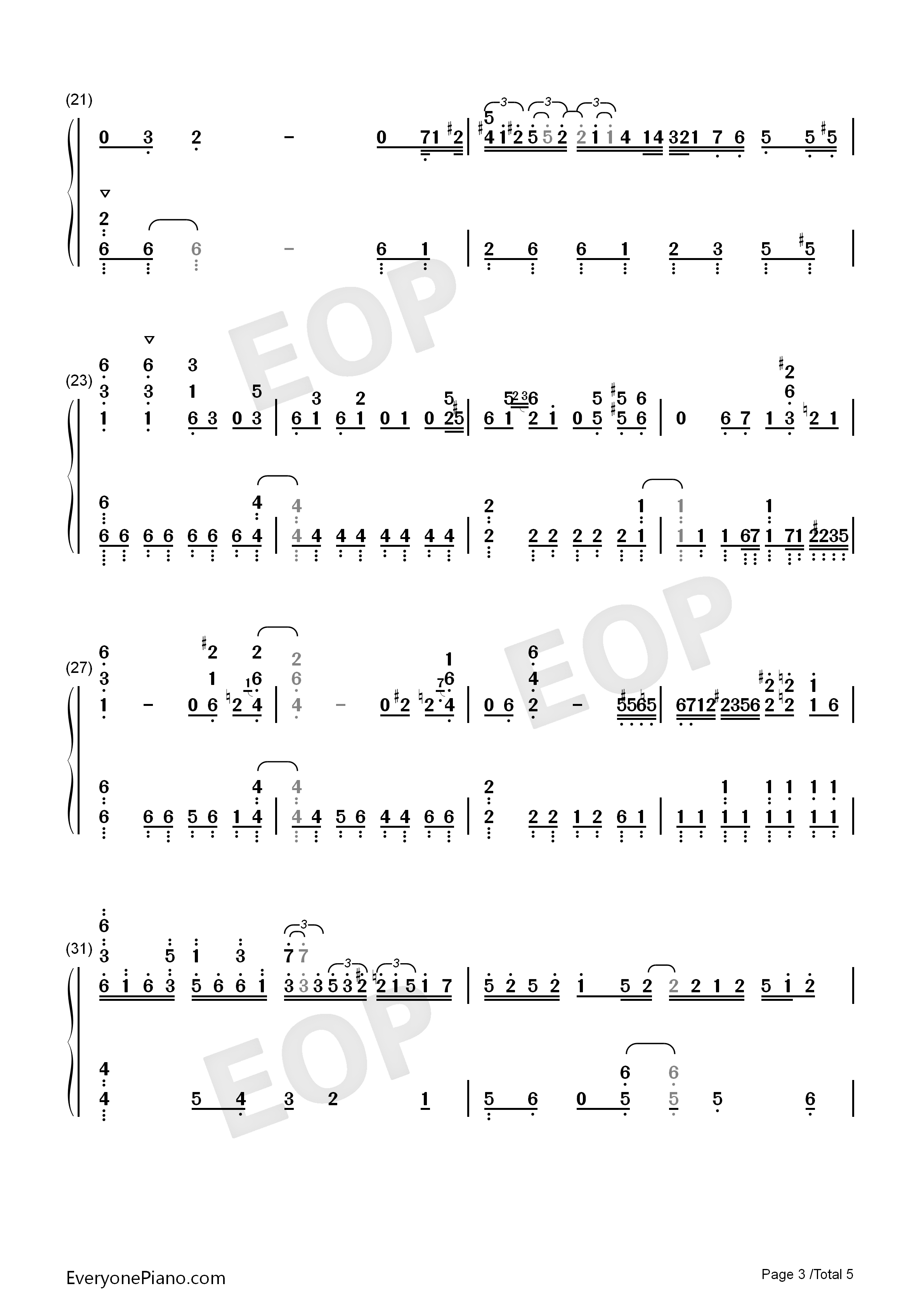 The_Other_Side_Of_The_Wall钢琴简谱_Void_Chords__MARU演唱