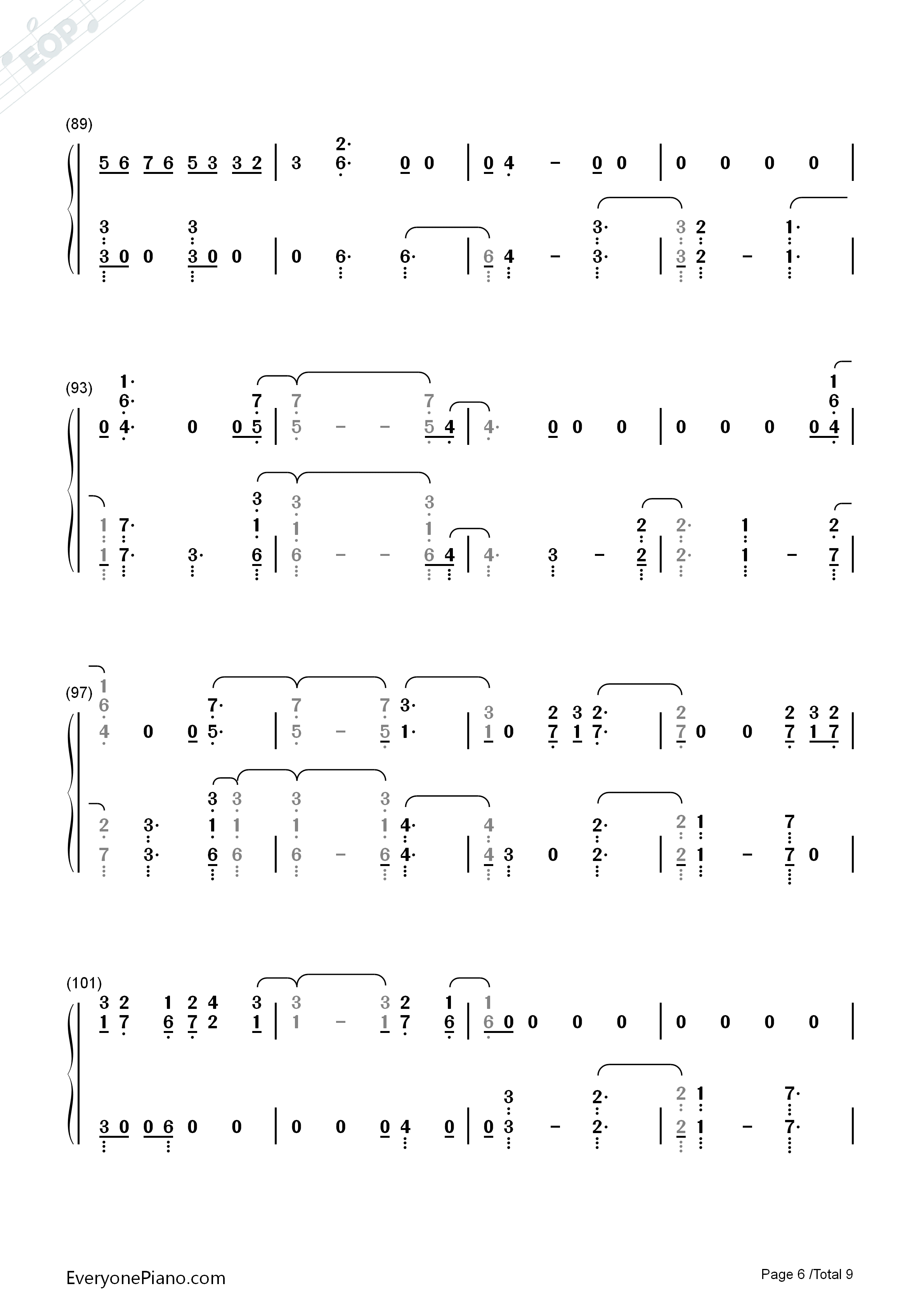 Cash_Out钢琴简谱_Calvin_Harris演唱