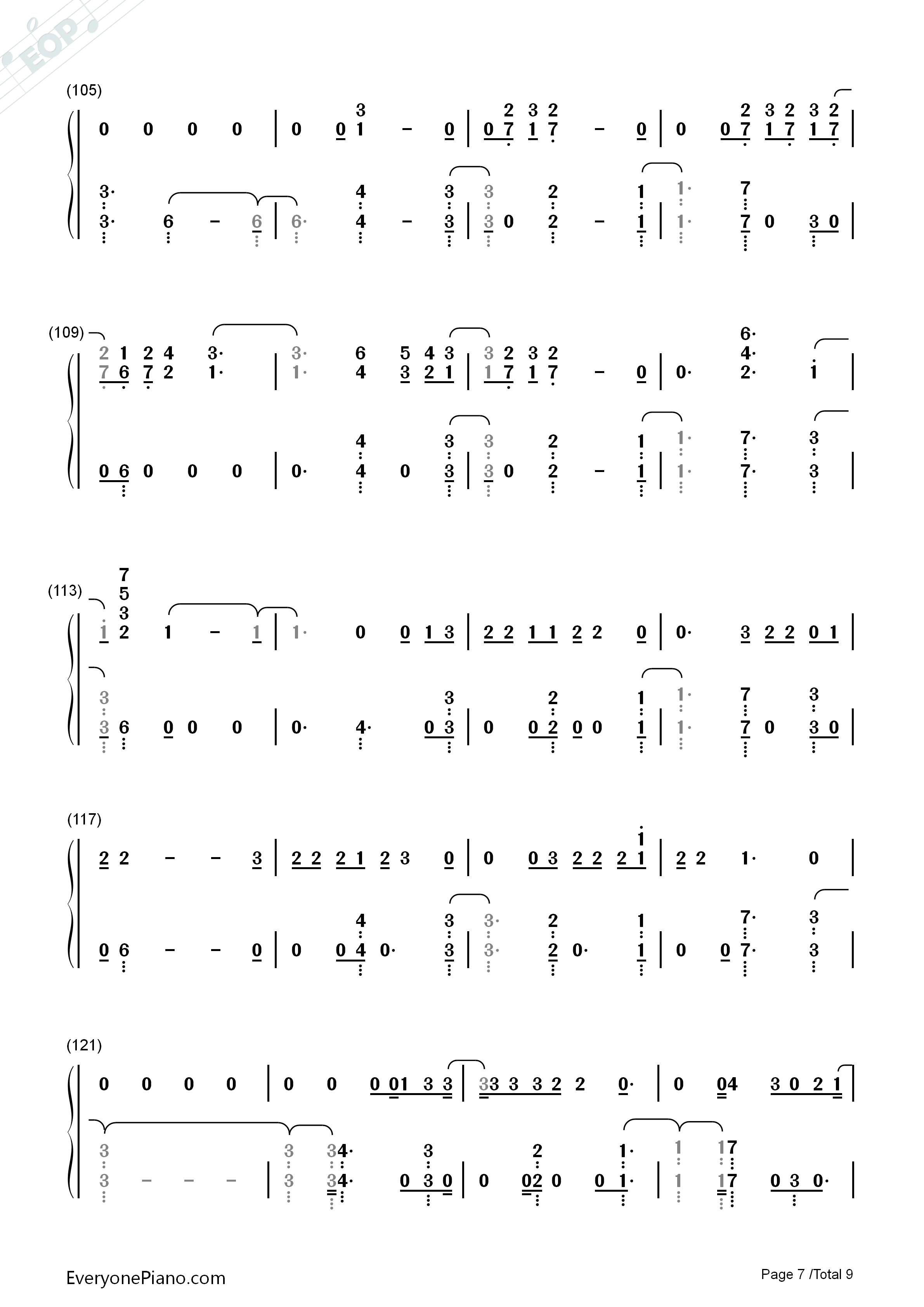 Cash_Out钢琴简谱_Calvin_Harris演唱