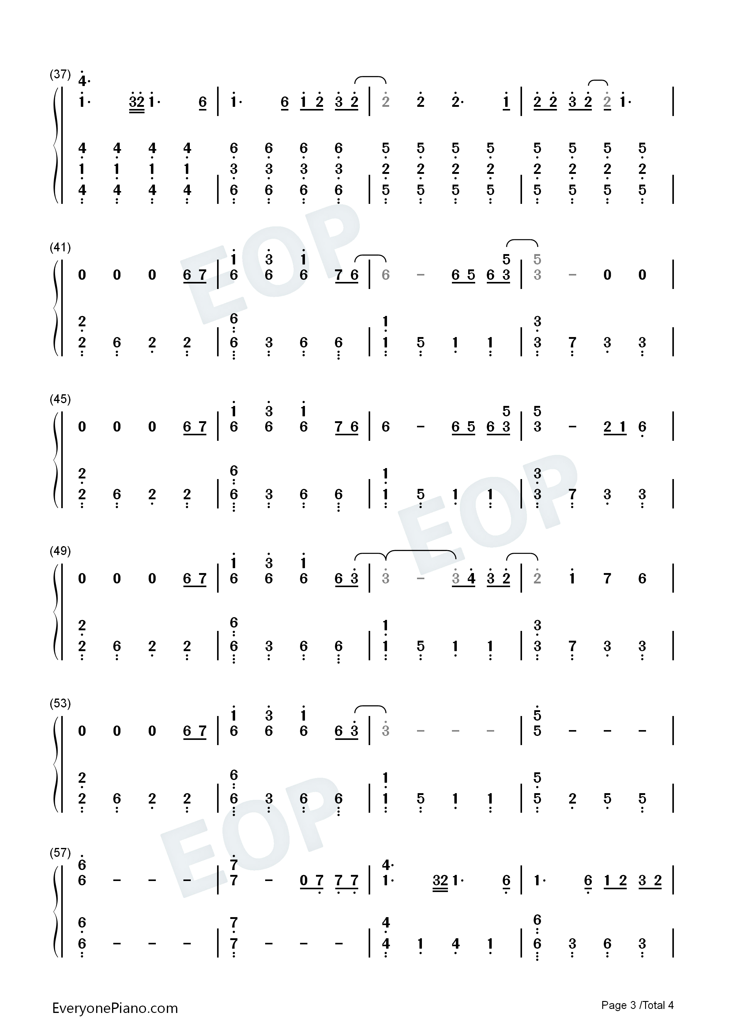 Birds钢琴简谱_Imagine_Dragons_Elisa演唱