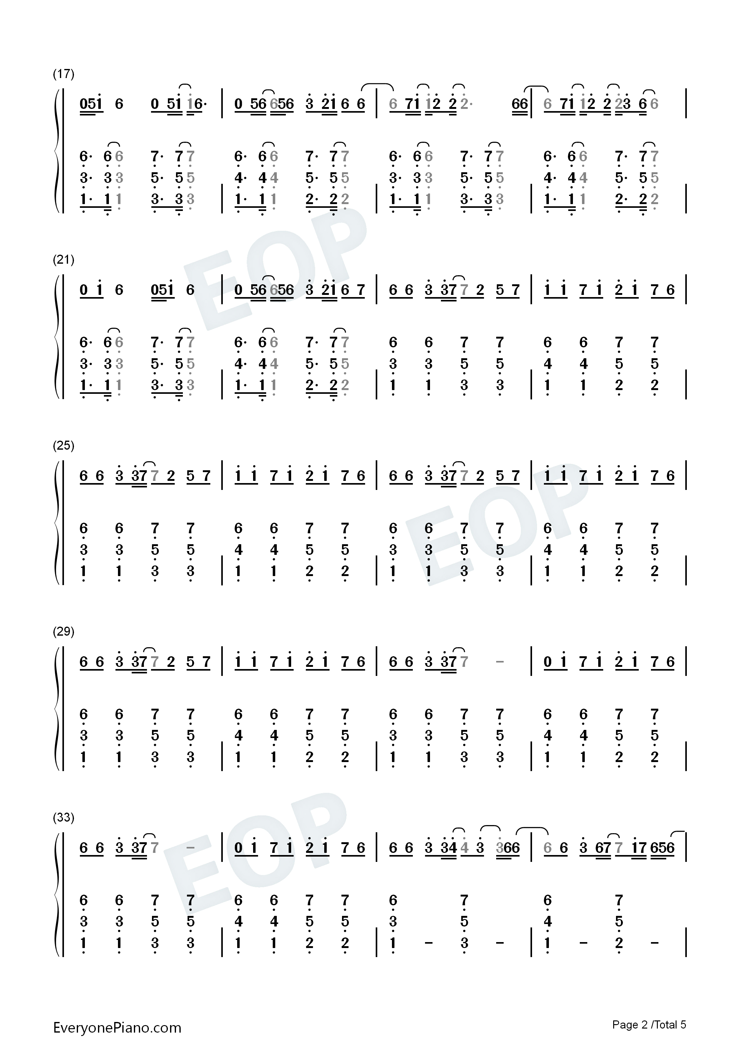 My_Head_My_Heart钢琴简谱_Ava_Max演唱