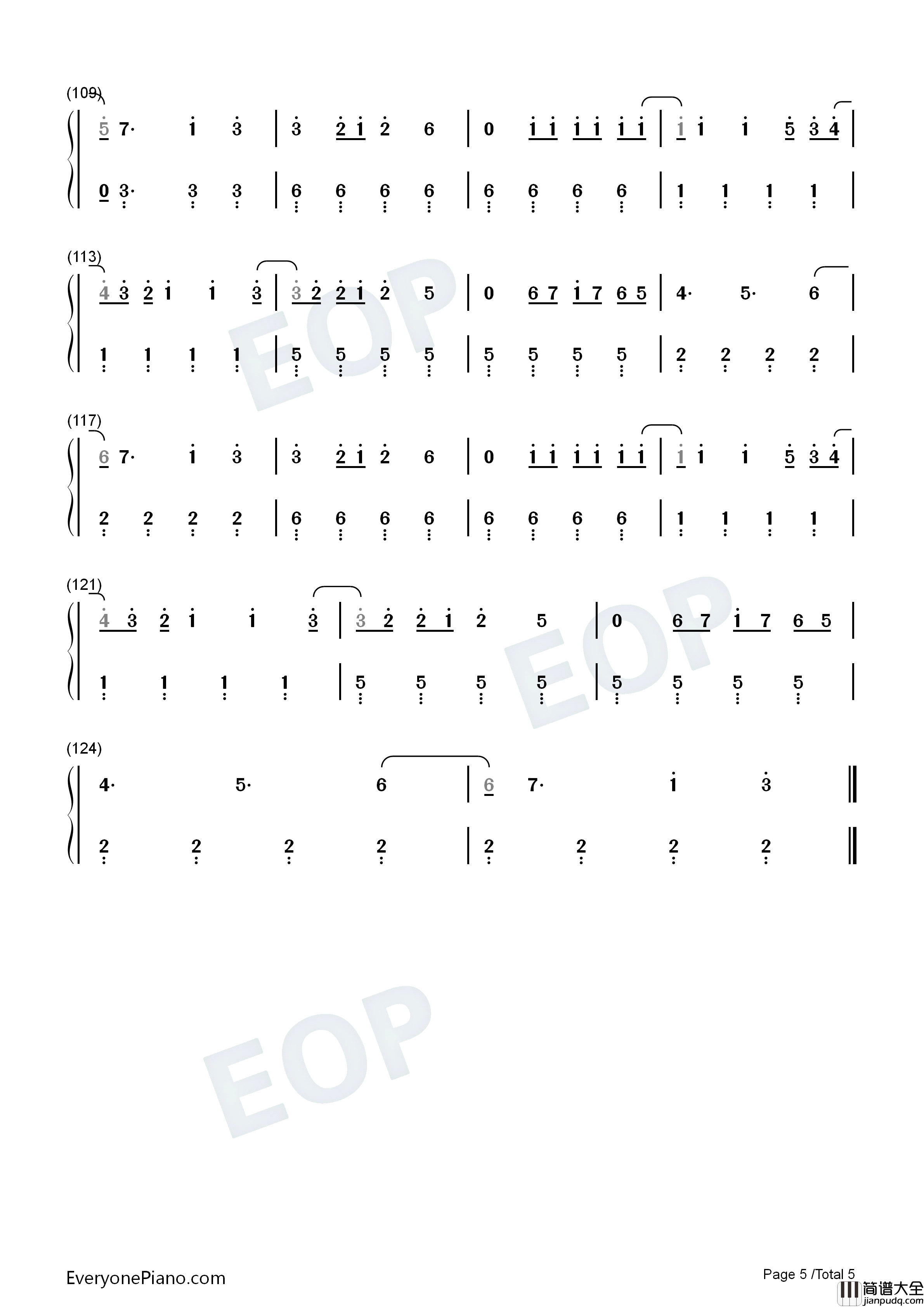 Light_Switch钢琴简谱_Charlie_Puth演唱