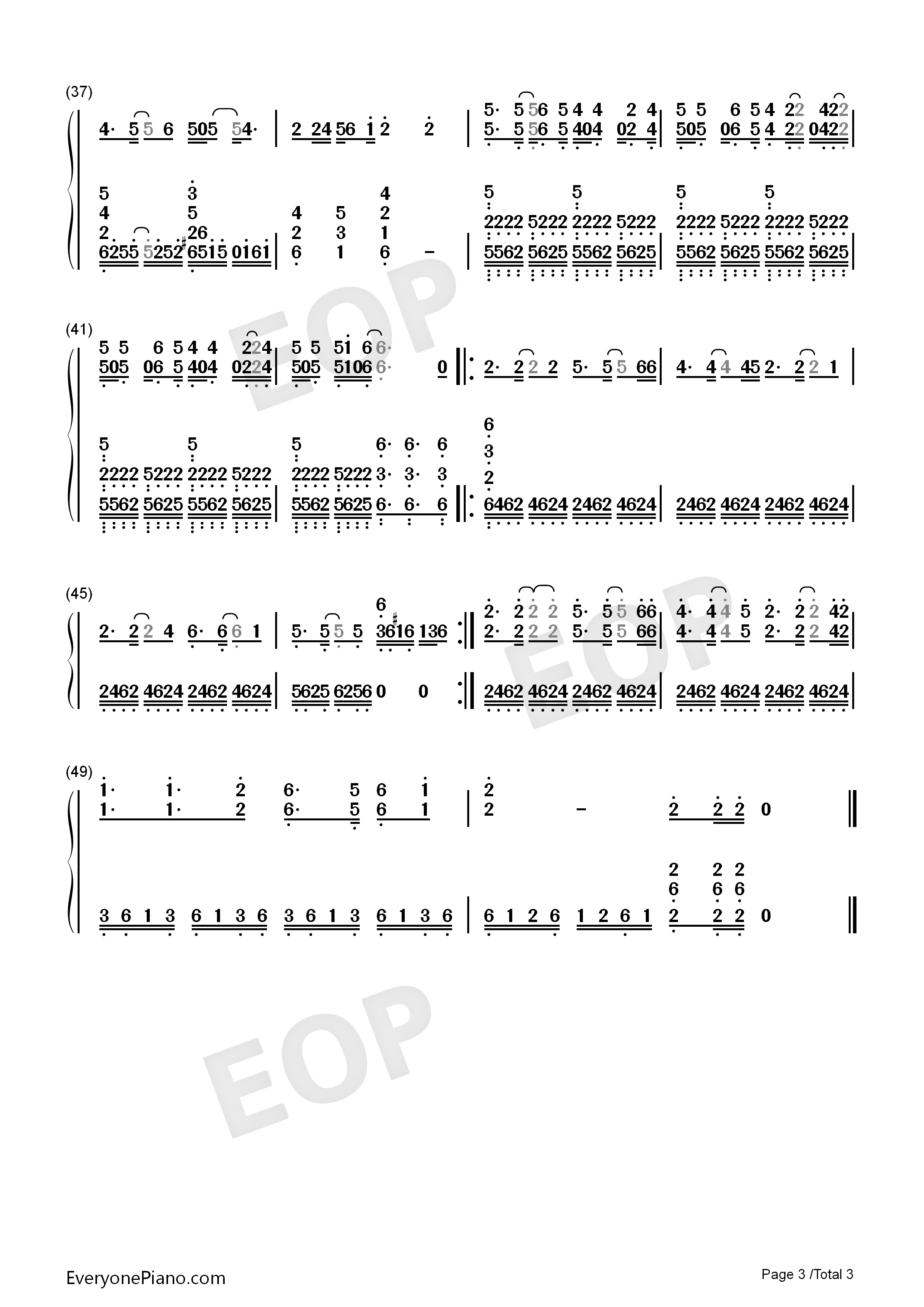 笑傲江湖钢琴简谱_刘正风演唱