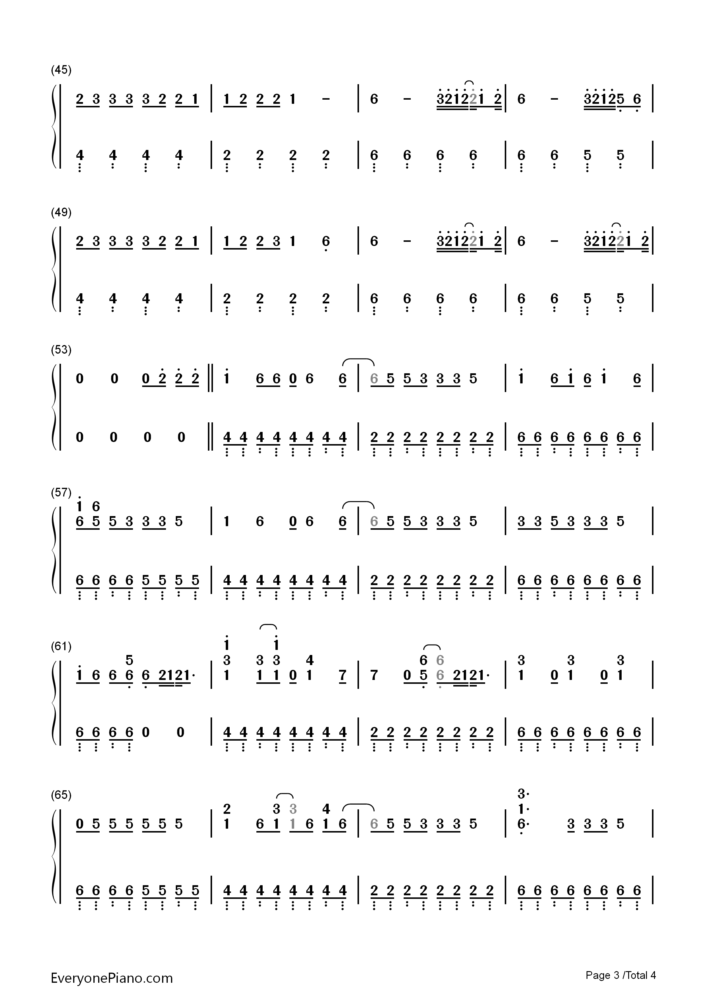 Cool_for_the_Summer钢琴简谱_Demi_Lovato演唱