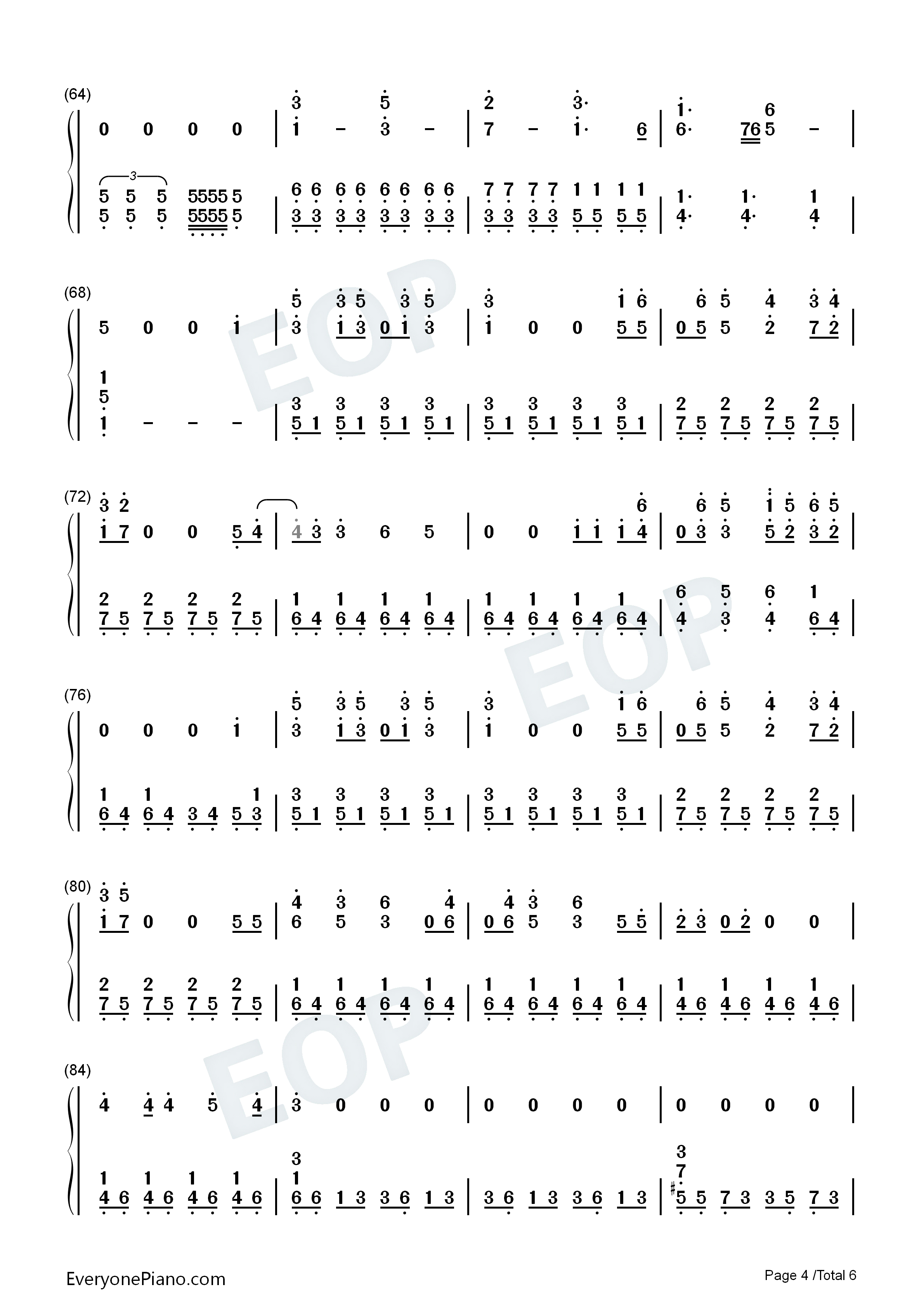 Kiss_Me_Kiss_Me钢琴简谱_5_Seconds_of_Summer演唱