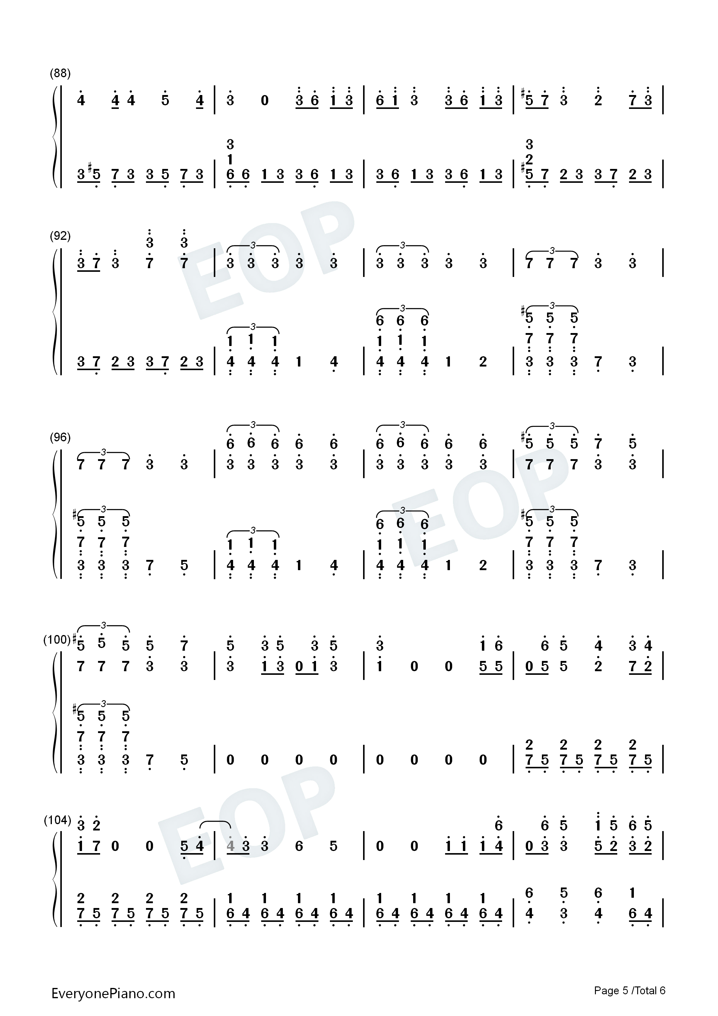 Kiss_Me_Kiss_Me钢琴简谱_5_Seconds_of_Summer演唱