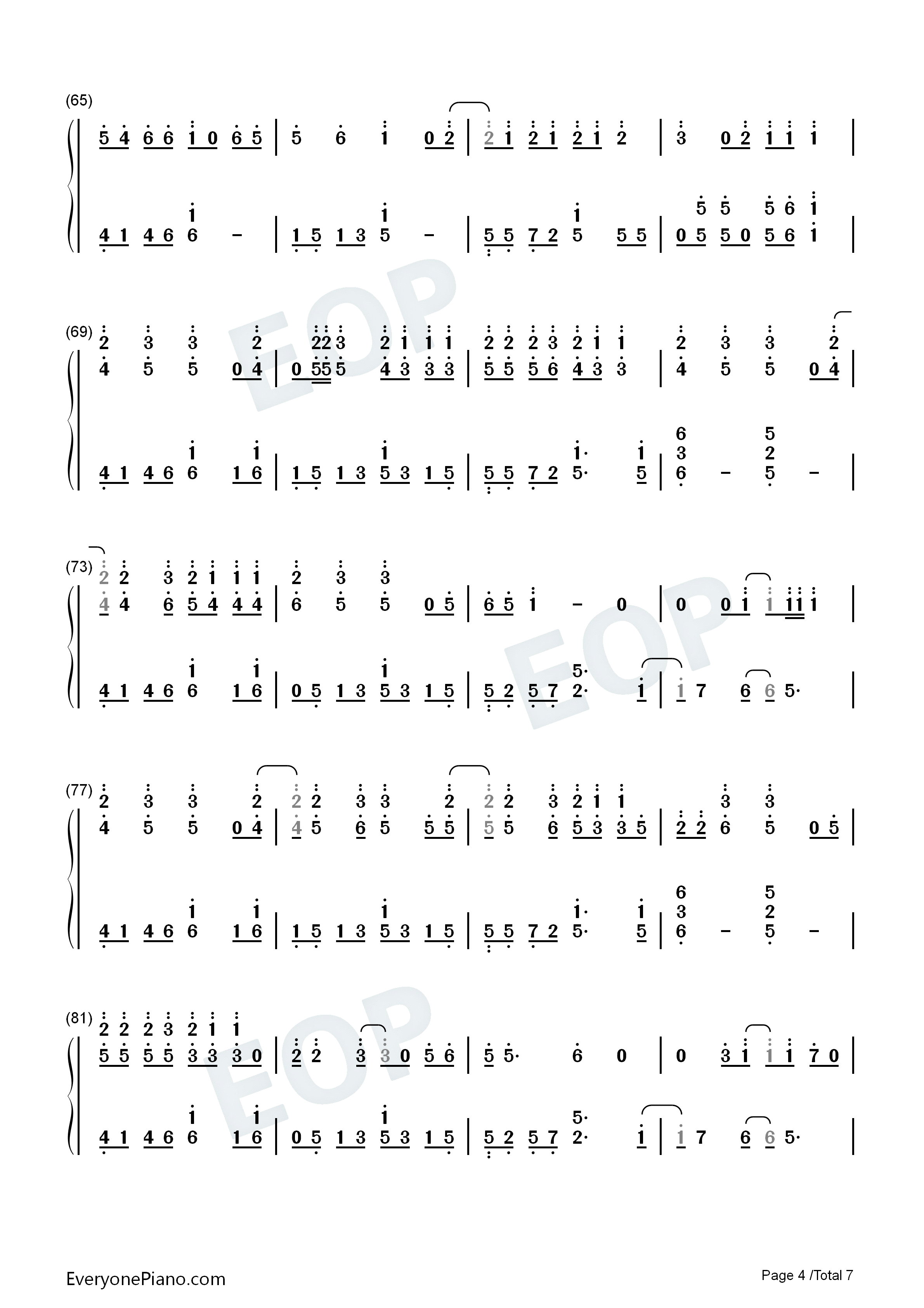 Play_It_Again钢琴简谱_Luke_Bryan演唱