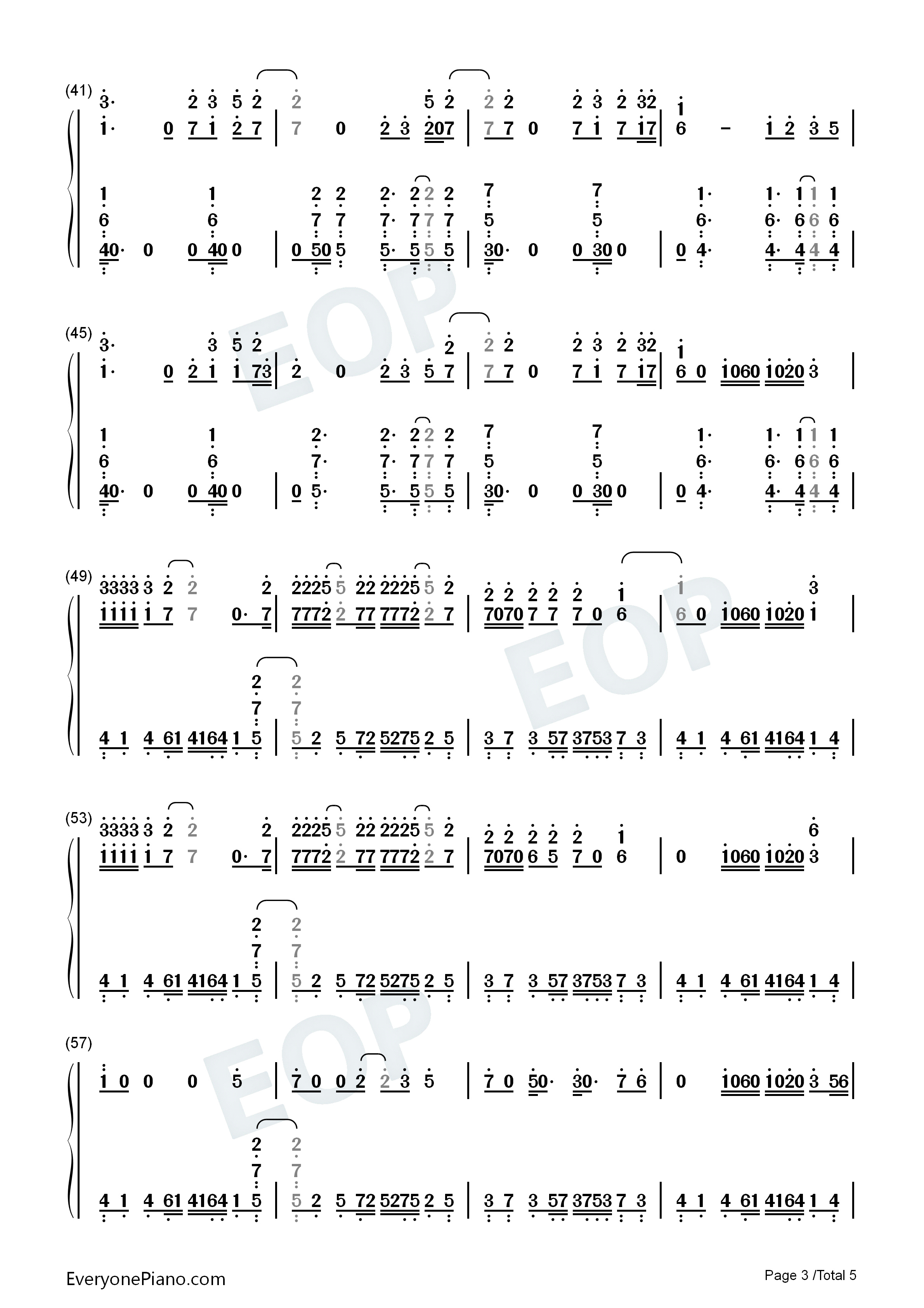 First_Love钢琴简谱_Jennifer_Lopez演唱