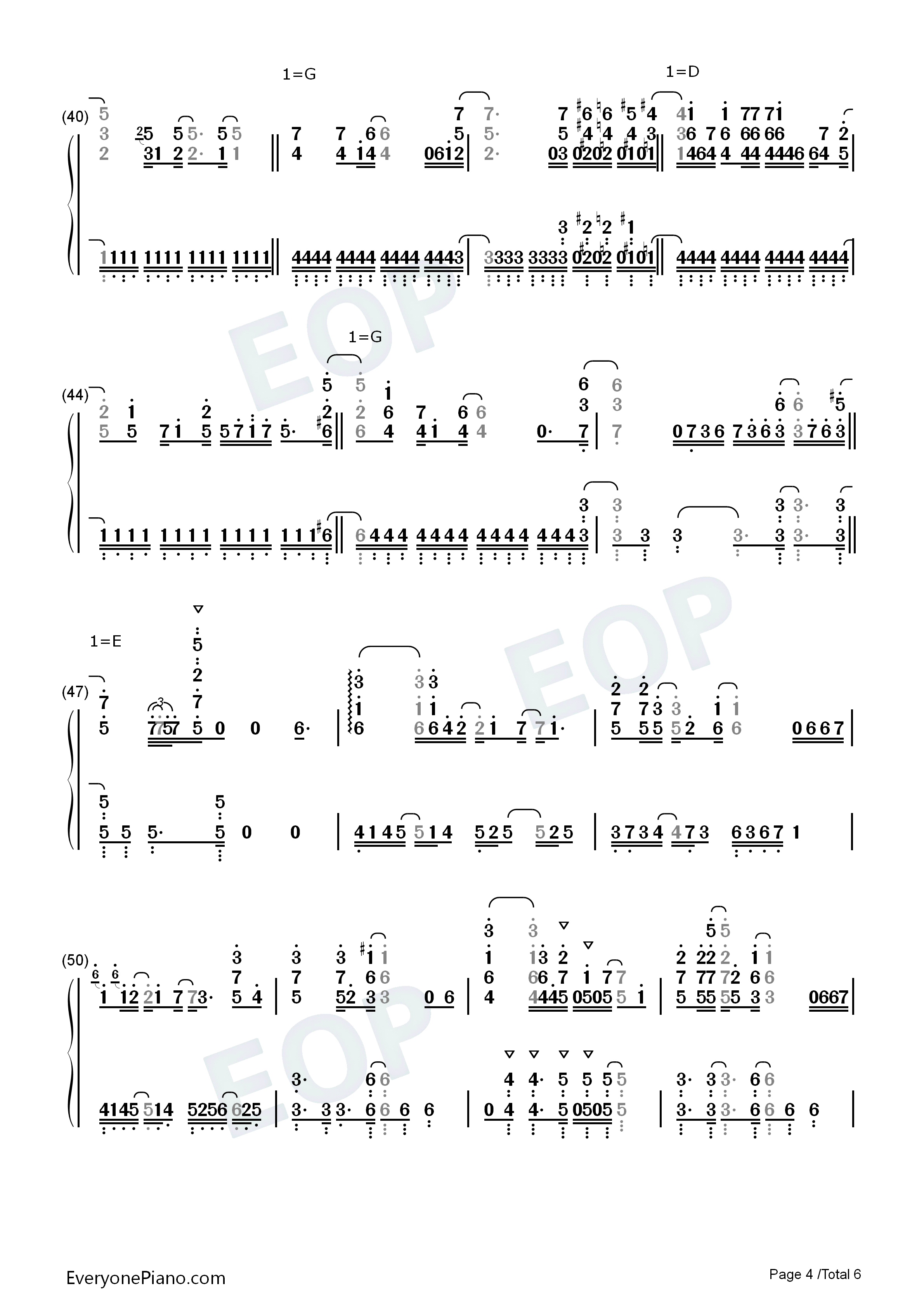 Shiny_Tale钢琴简谱_Mix_Speaker's_Inc.演唱