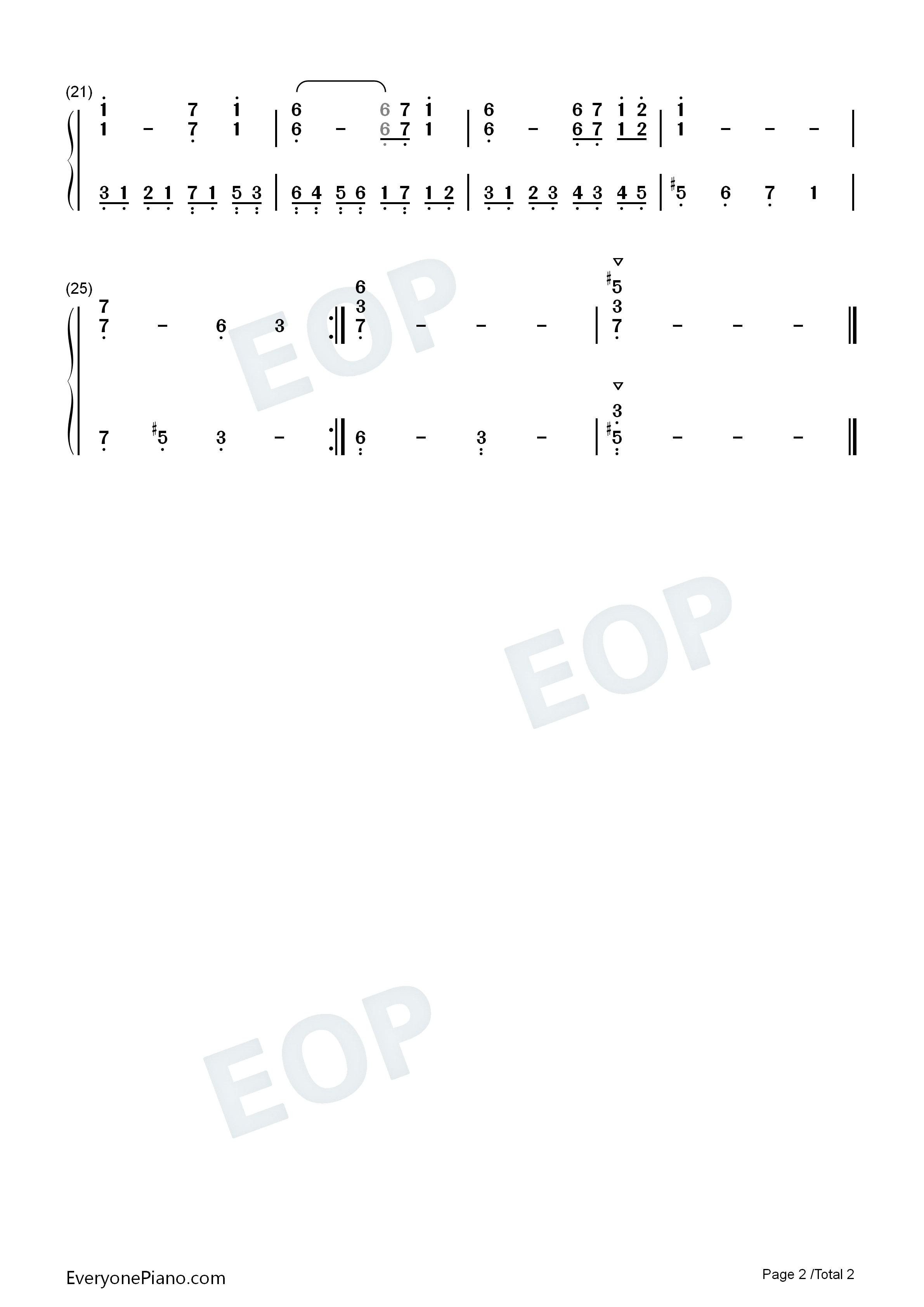 At_the_Bottom_of_the_Night钢琴简谱_光田康典演唱