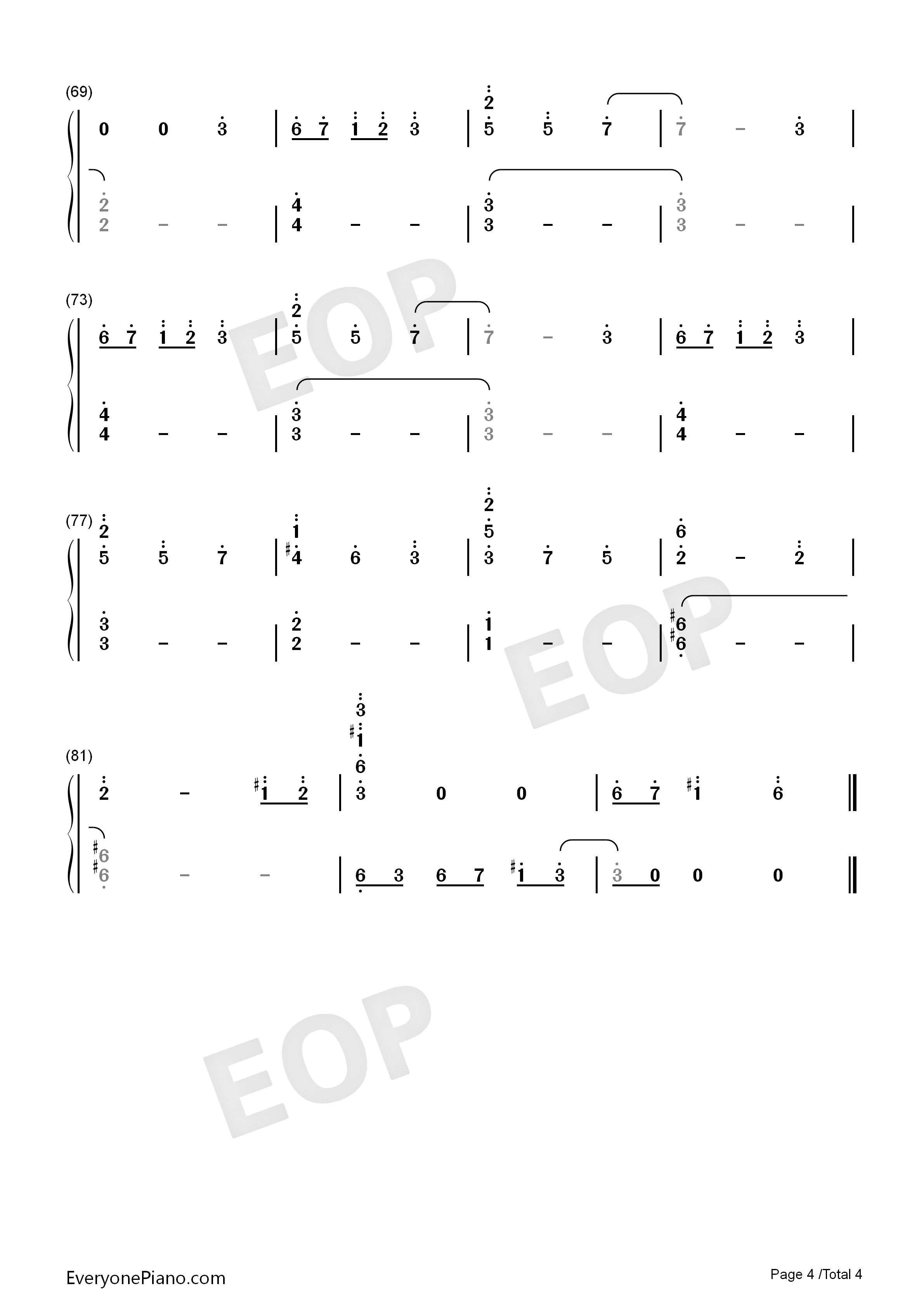 降り続く雨の街で钢琴简谱_Manack作曲演唱