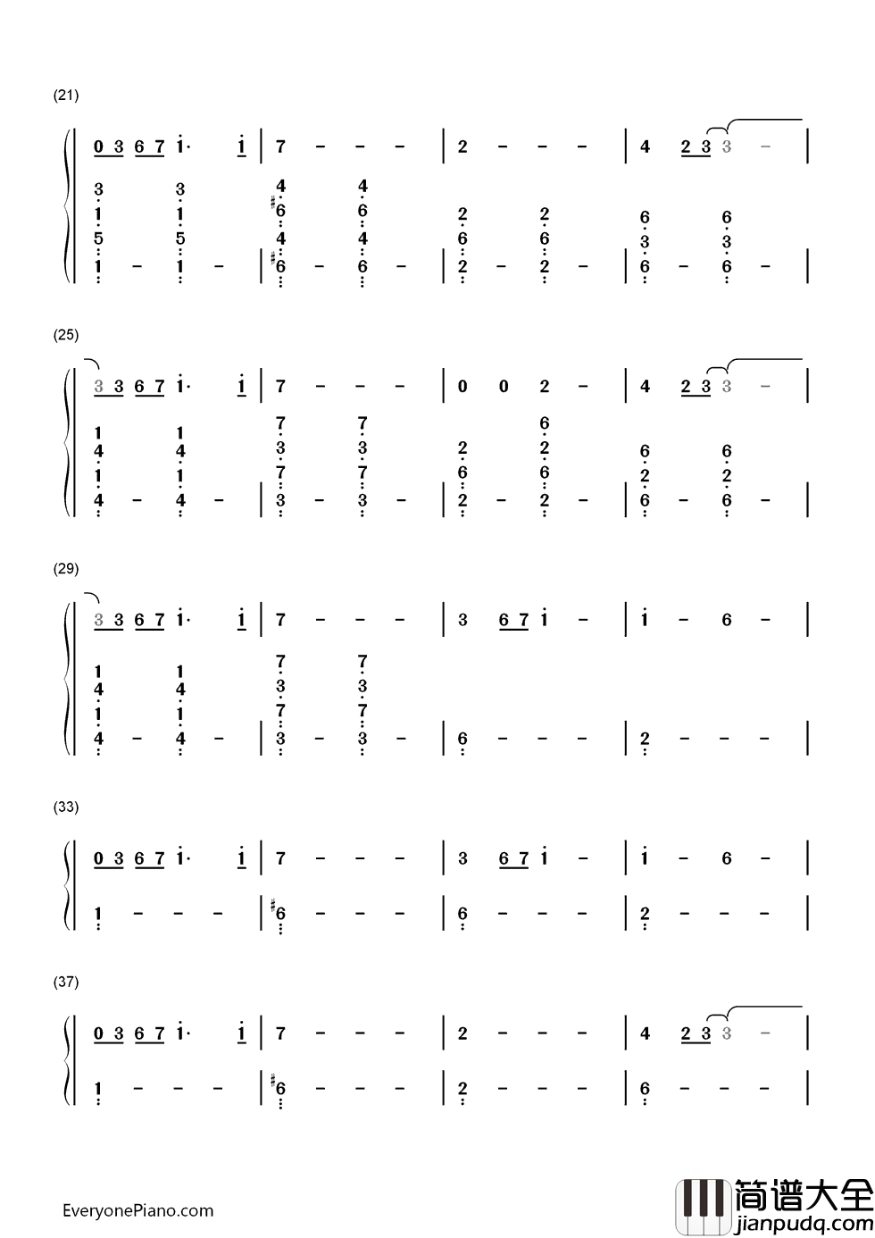 Sonne钢琴简谱_Rammstein演唱