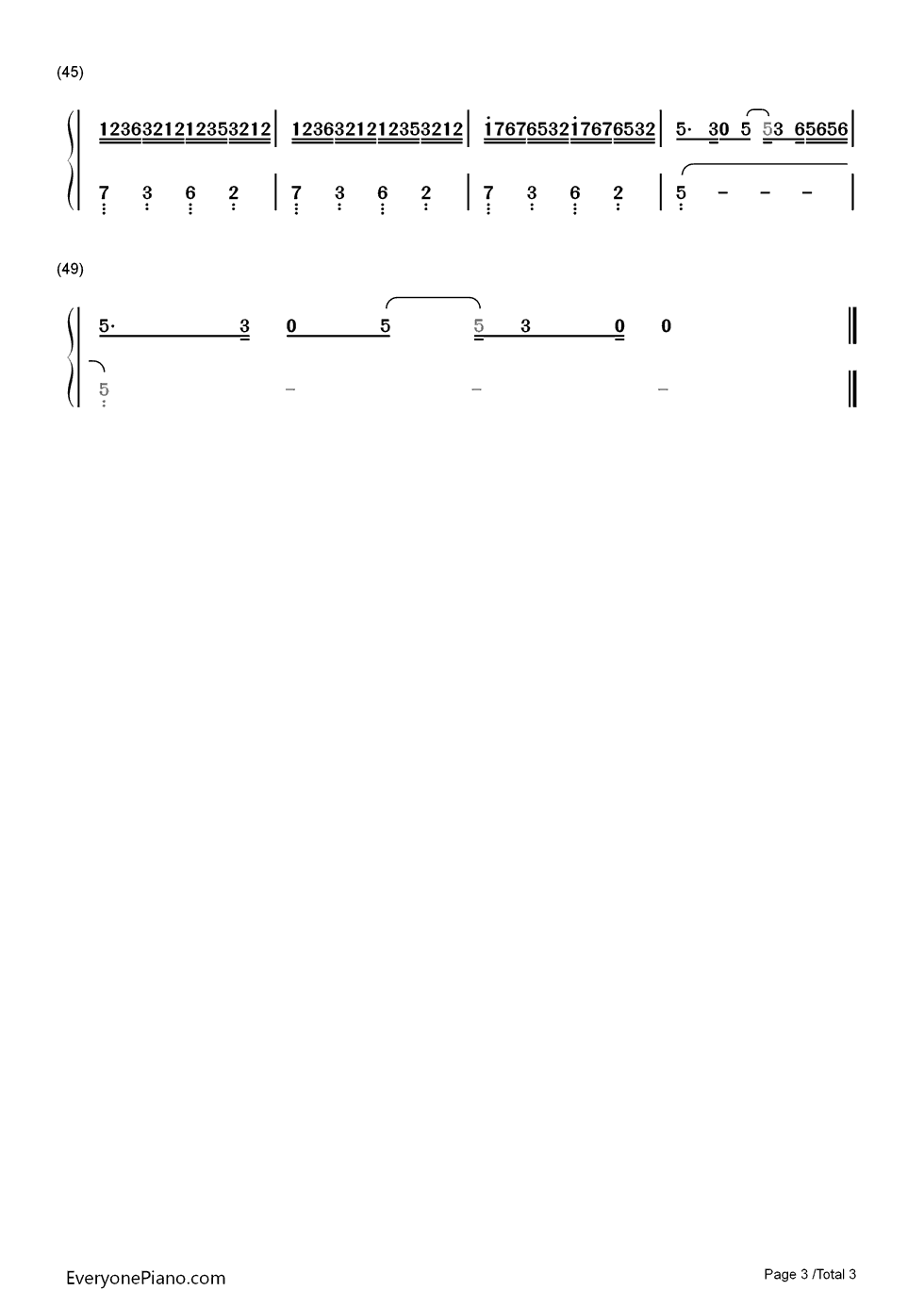 Baby_I钢琴简谱_Ariana_Grande演唱