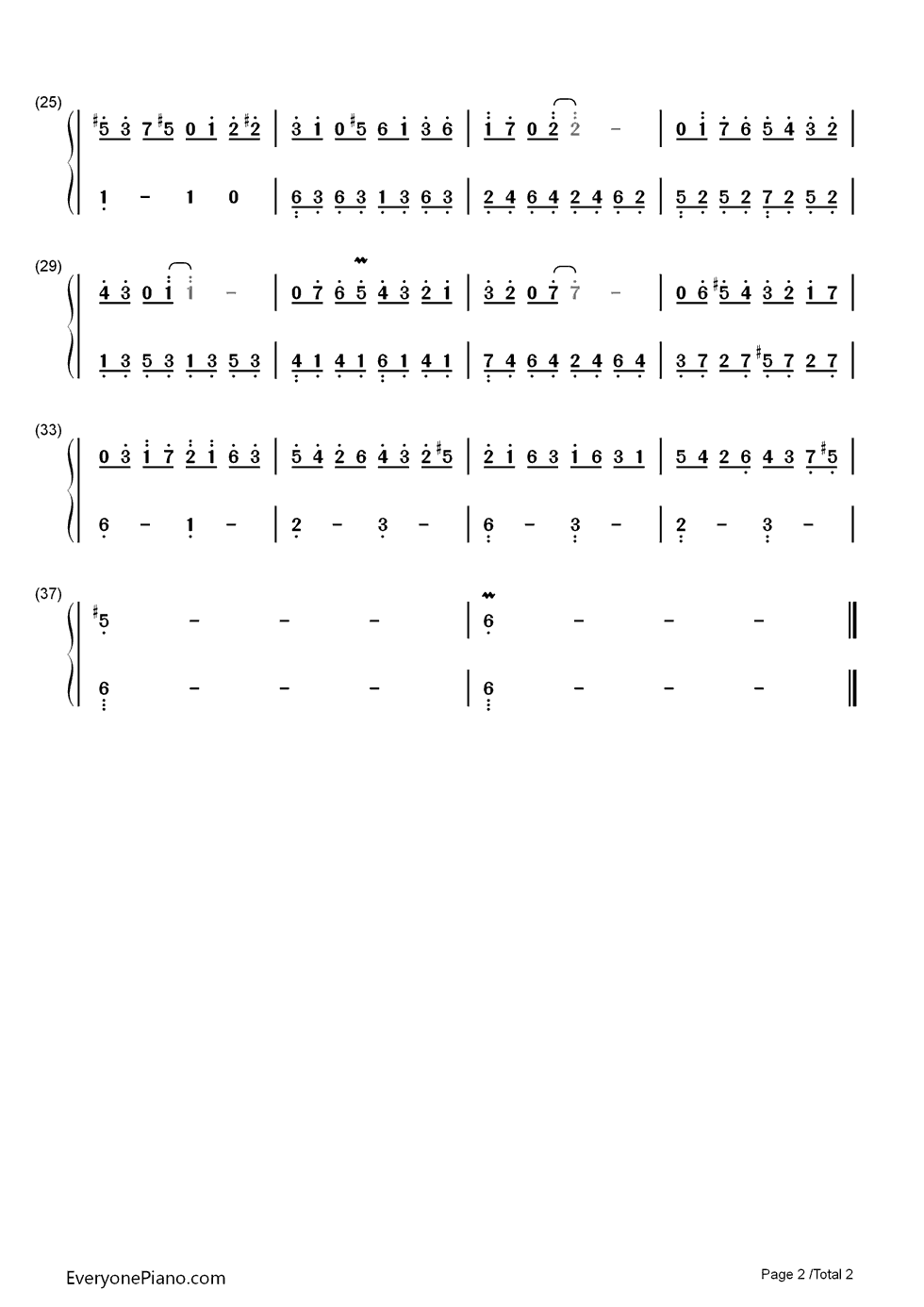 泪的托卡塔钢琴简谱_保罗·莫里哀__Paul_Mauriat演唱