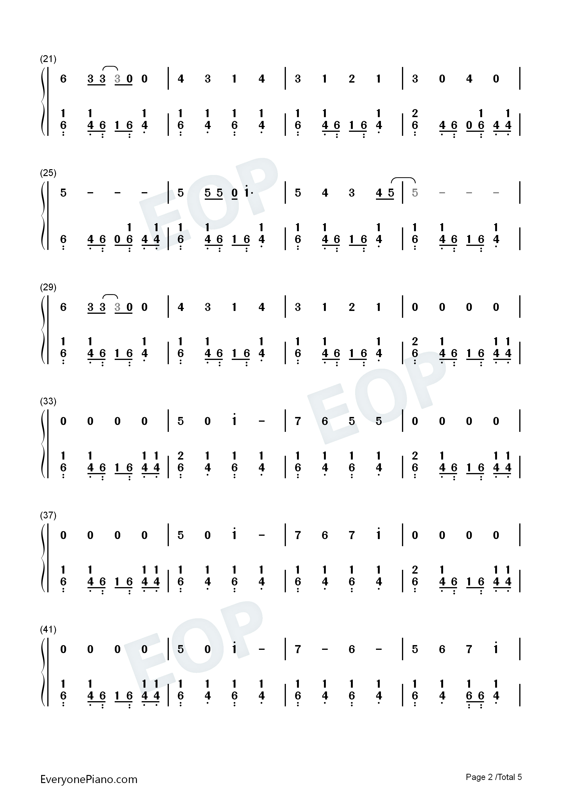 想见你（会いたかった）钢琴简谱_AKB48演唱