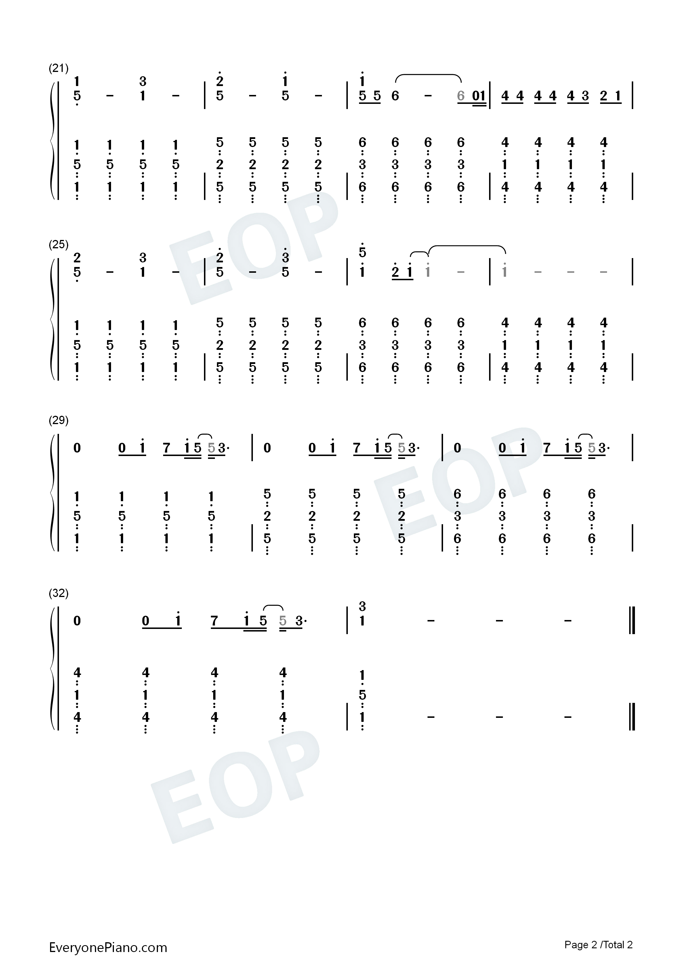 Marry_Me钢琴简谱_Jason_Derulo演唱