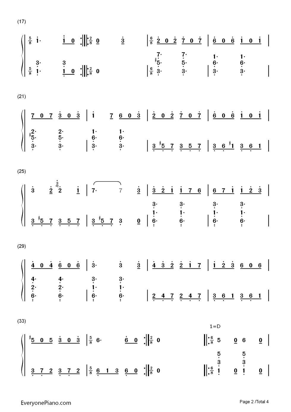 塔兰泰拉舞曲钢琴简谱_布格缪勒演唱