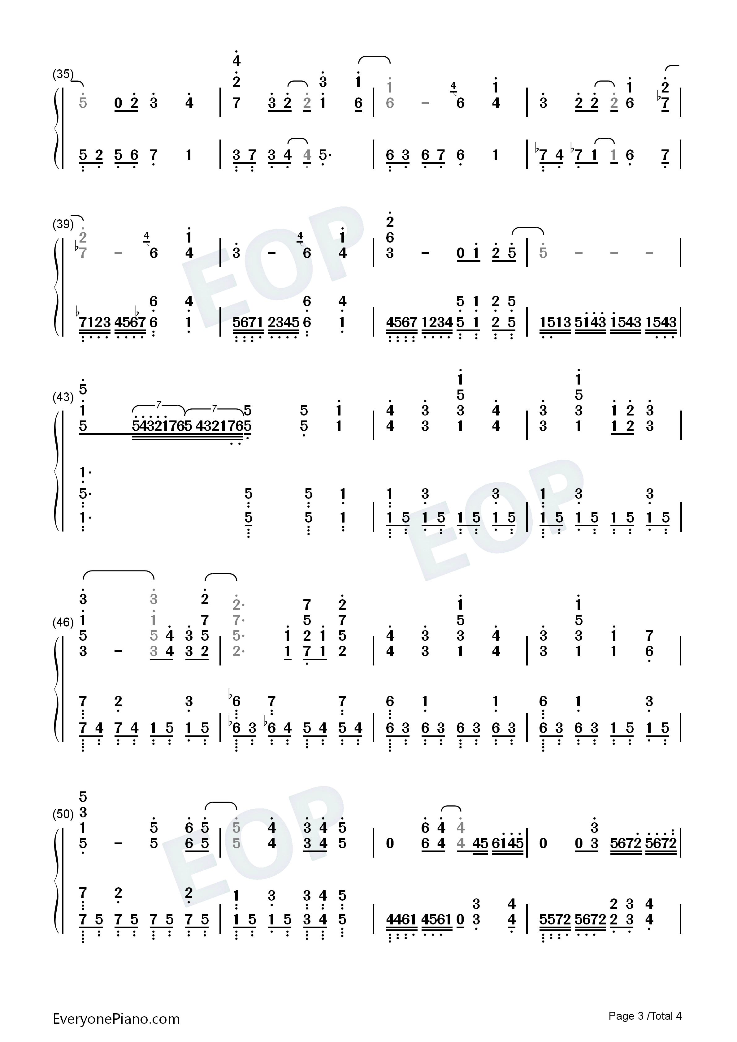君色シグナル钢琴简谱_春奈露娜演唱