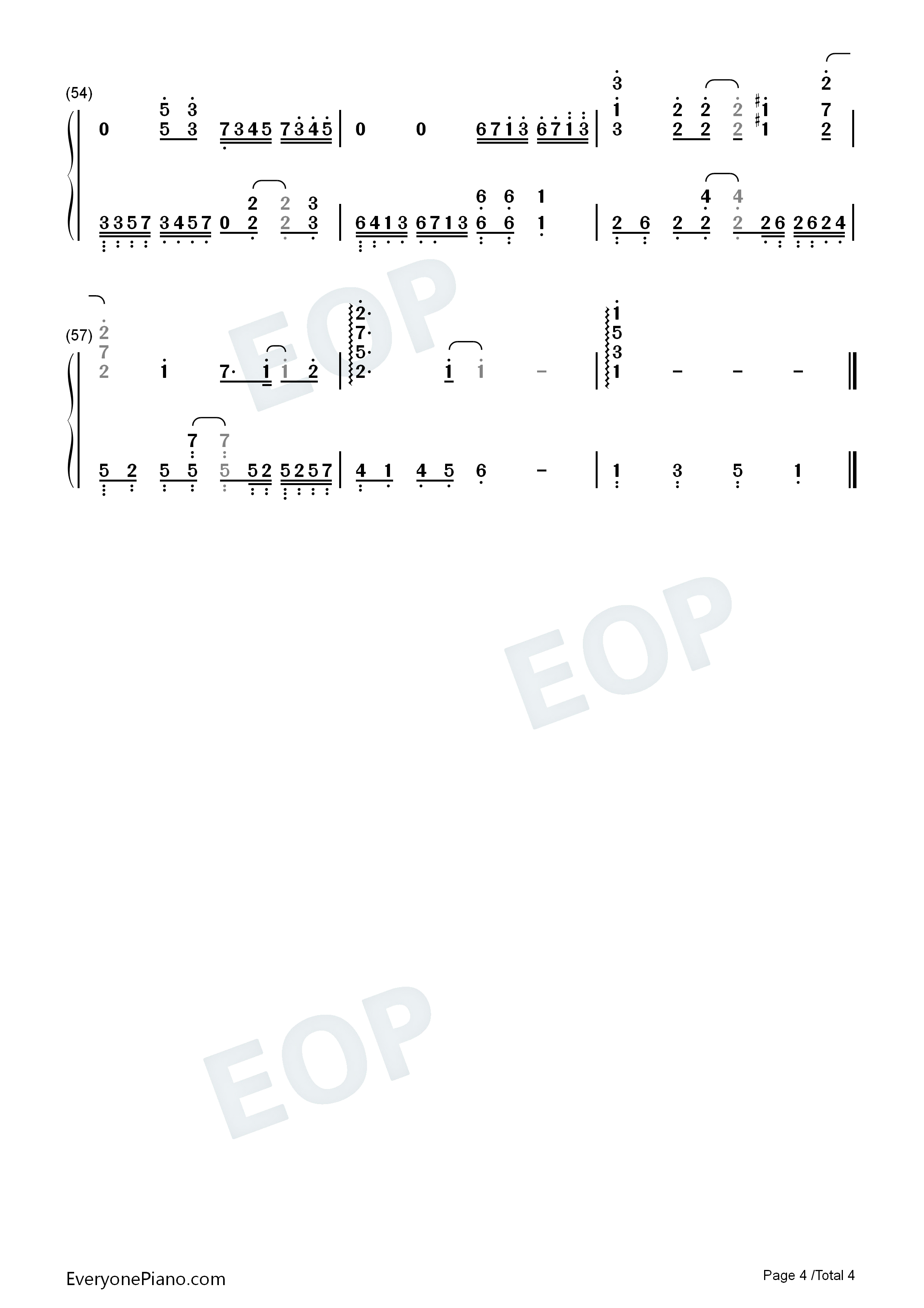 君色シグナル钢琴简谱_春奈露娜演唱