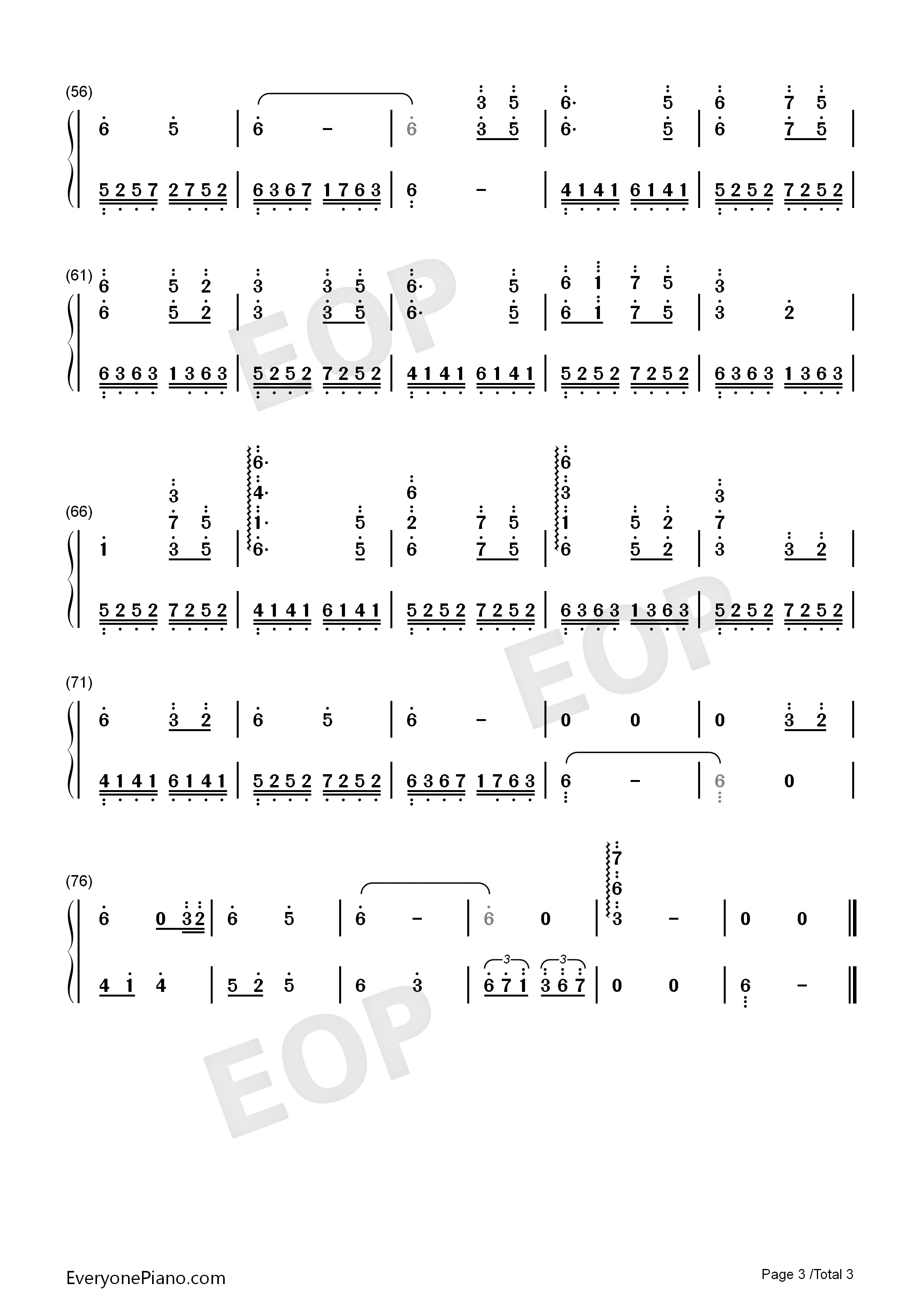 穿越时空的思念钢琴简谱_和田熏演唱