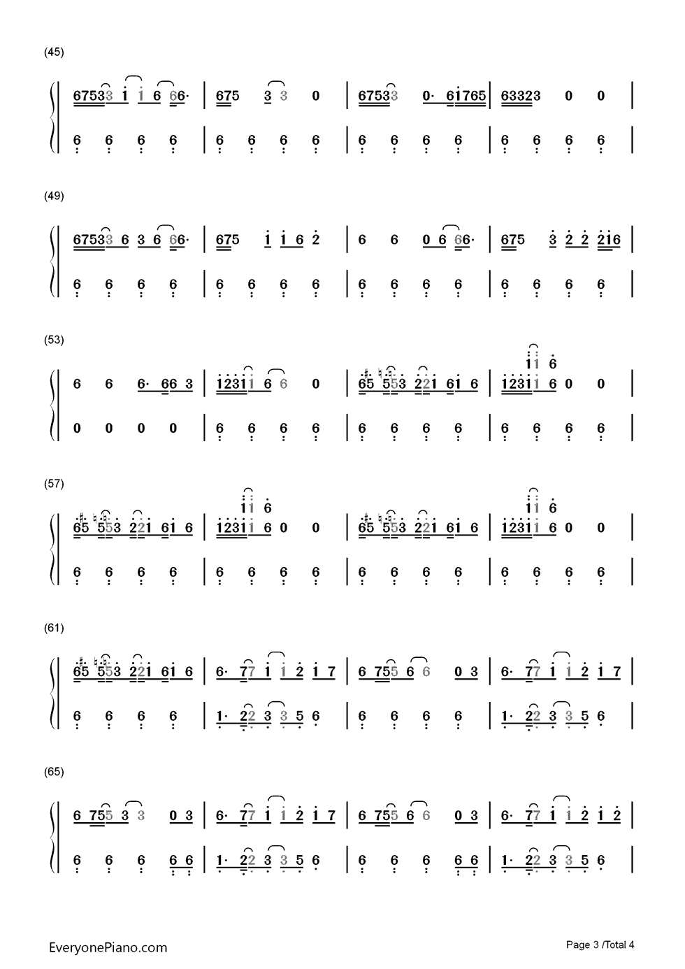 Focus钢琴简谱_Ariana_Grande演唱