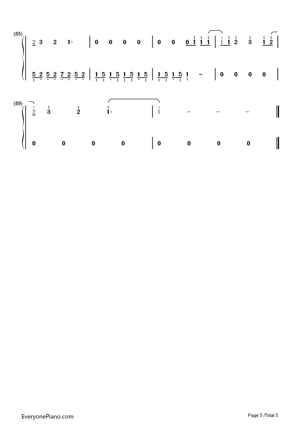 Lions!钢琴简谱_Lights演唱