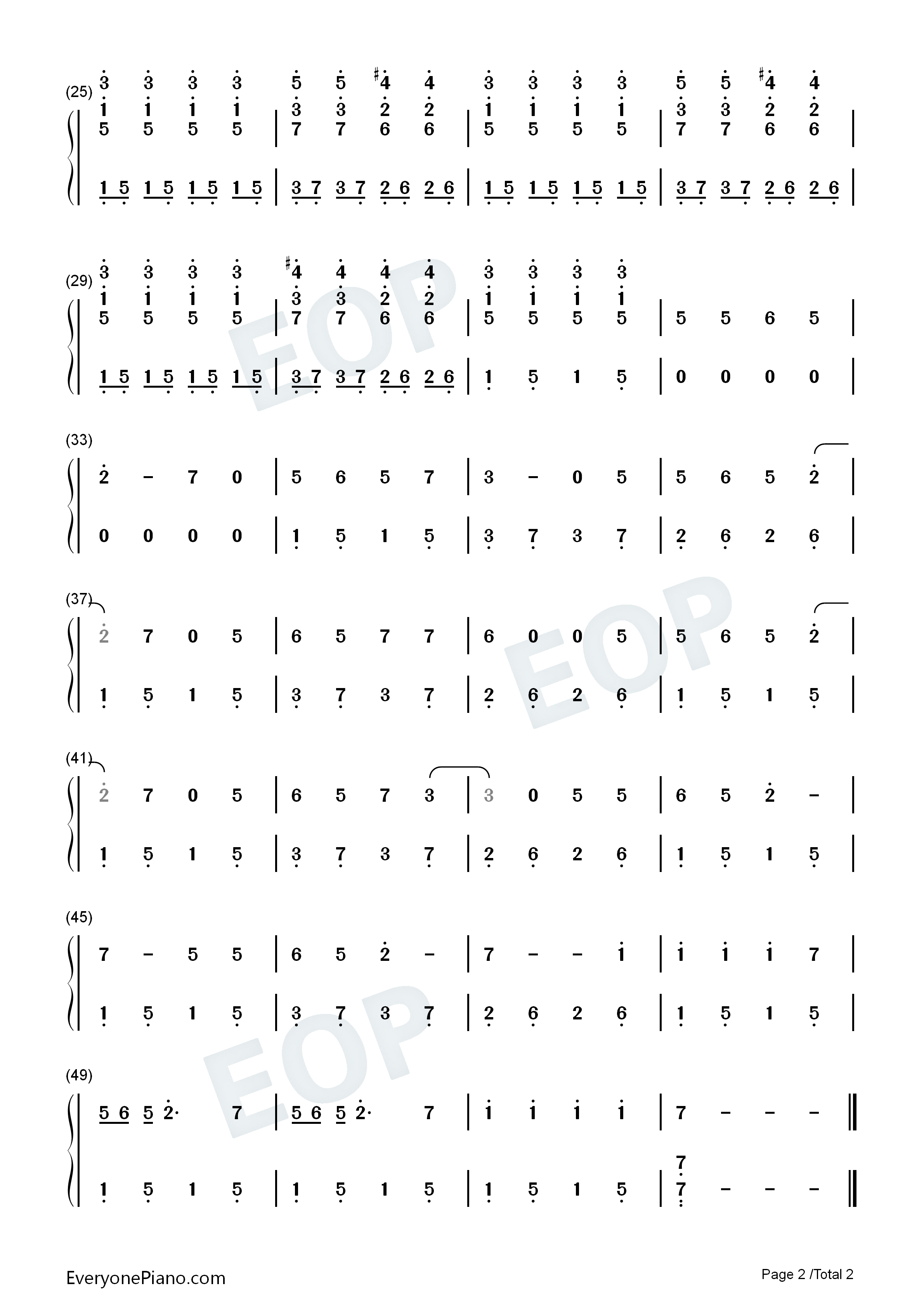 The_Monster钢琴简谱_Eminem_&_Rihanna演唱