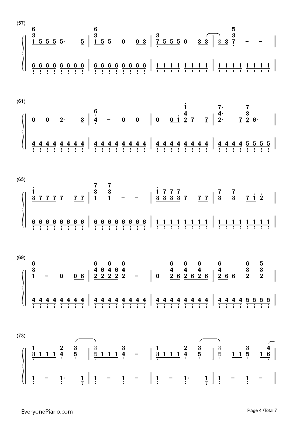 Princess_of_China钢琴简谱_Coldplay演唱